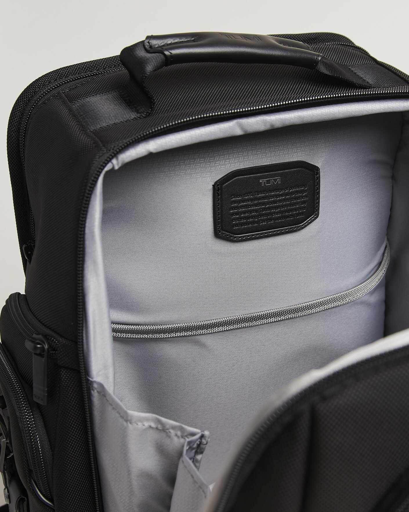 Men | Bags | TUMI | Alpha 4 Brief Backpack Black