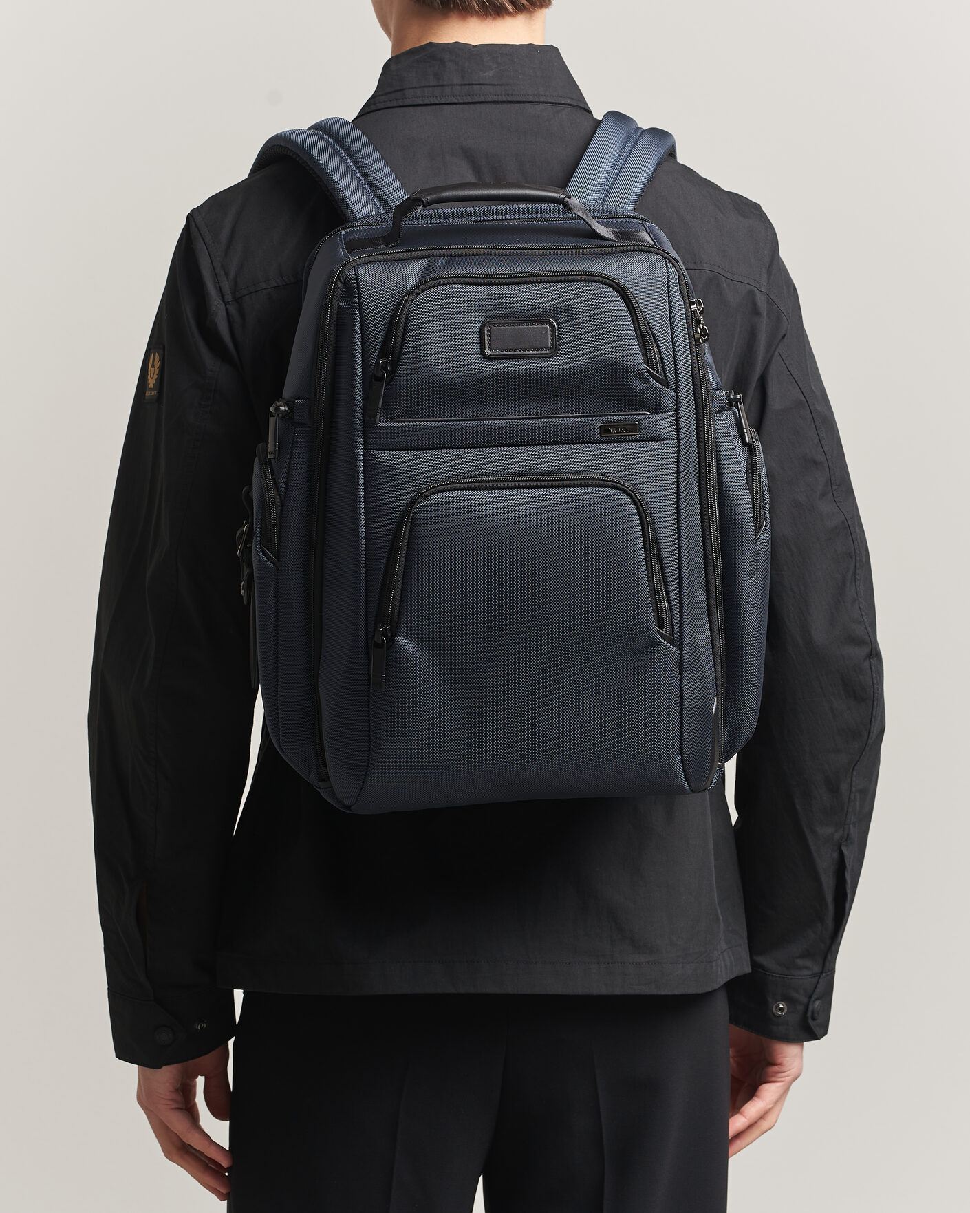 Men | Bags | TUMI | Alpha 4 Brief Backpack Navy