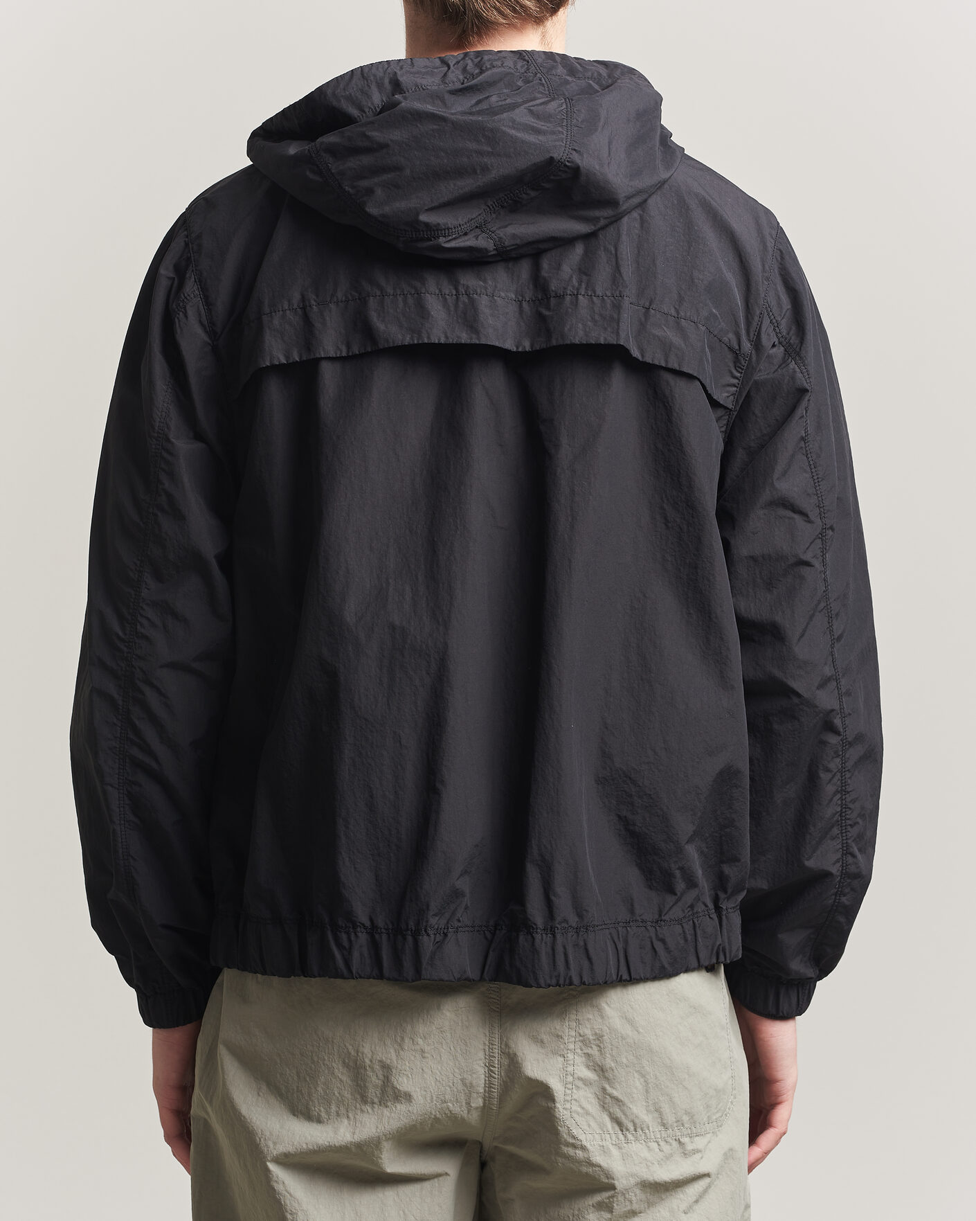 Men | Coats & Jackets | Parajumpers | Rube Smash Peached Nylon Hooded Jacket Black