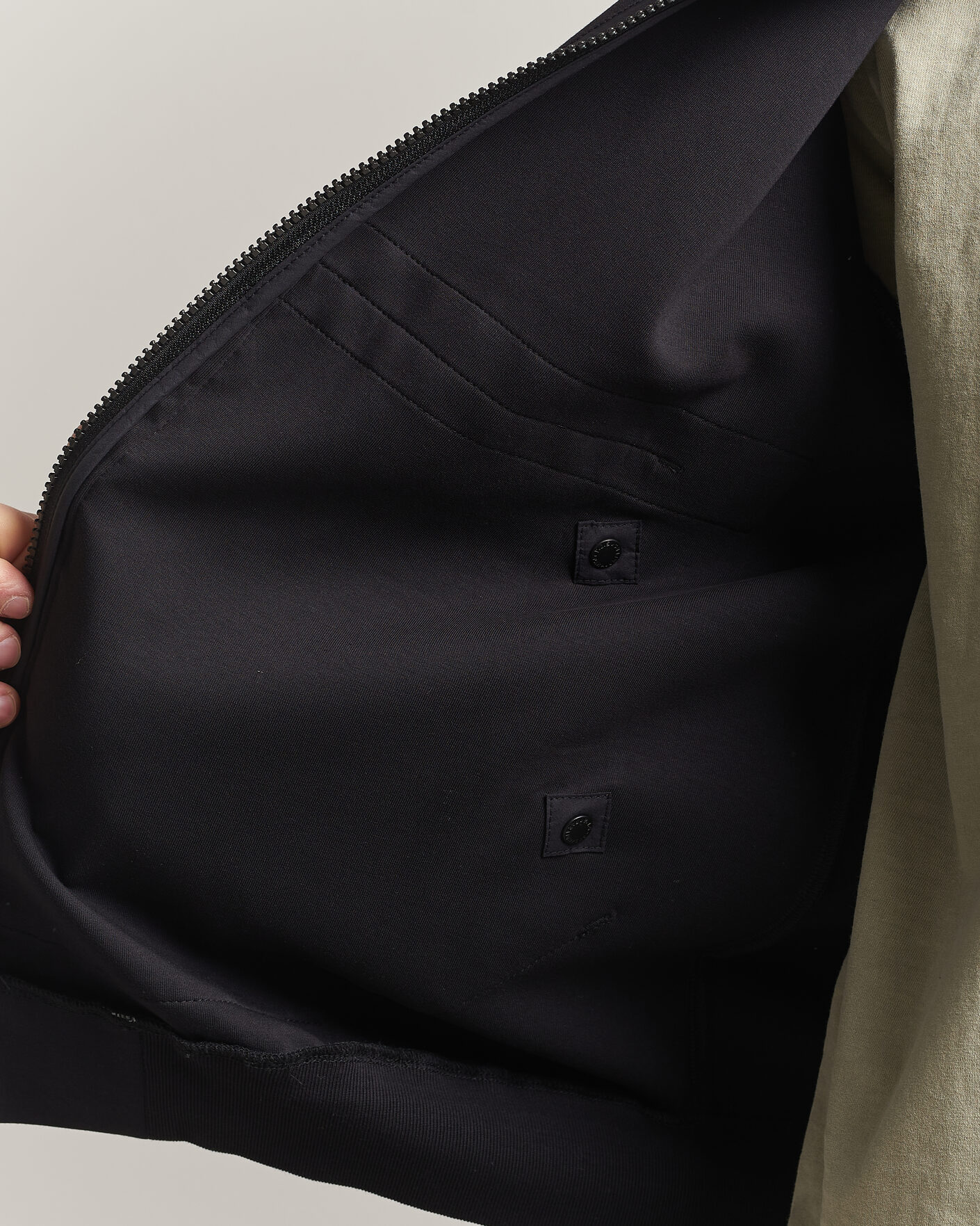 Men | Coats & Jackets | Parajumpers | Kouga Evo Fleece Hooded Hybrid Jacket Black