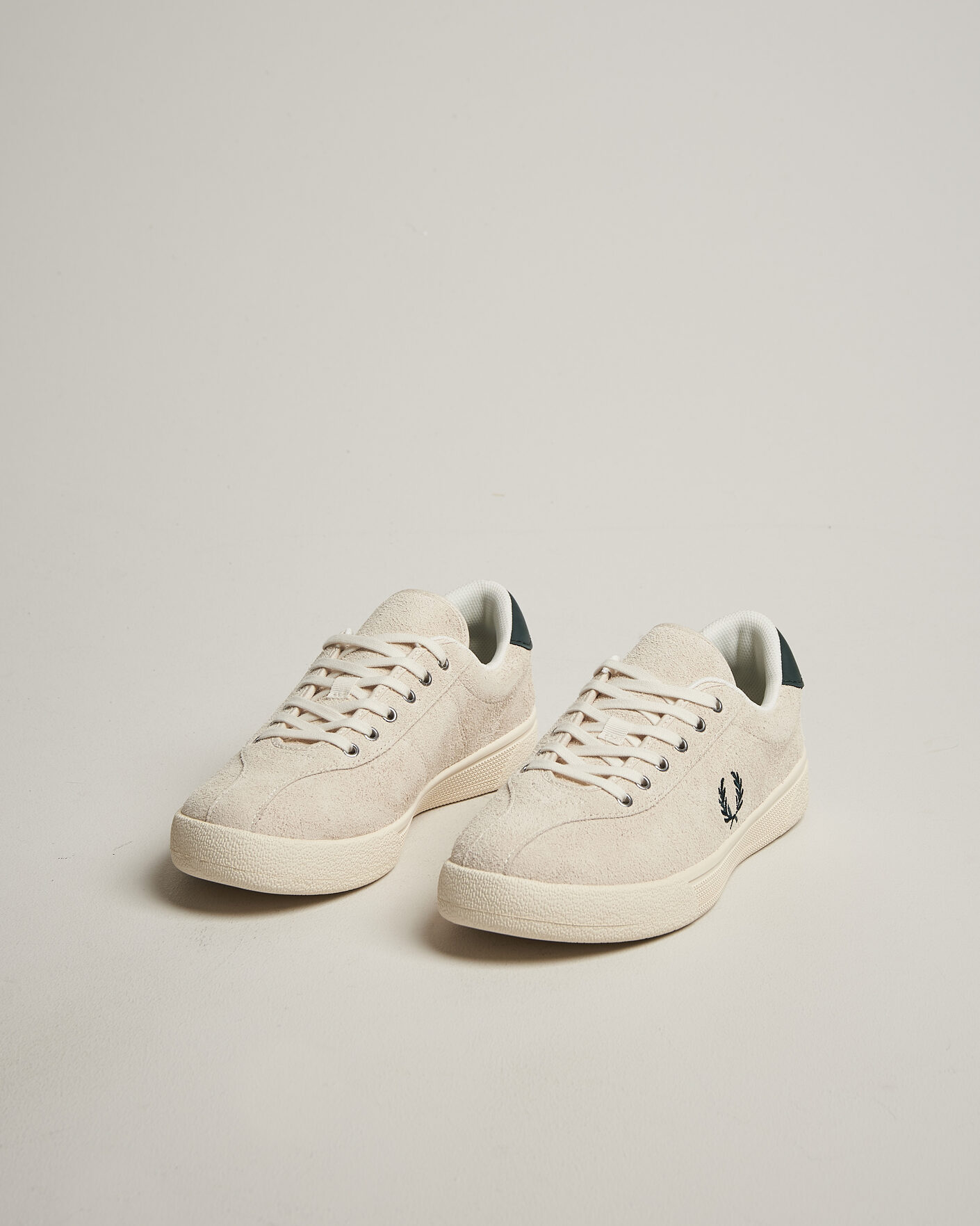 Men | Sneakers | Fred Perry | Tennis Suede Sneaker Ecru