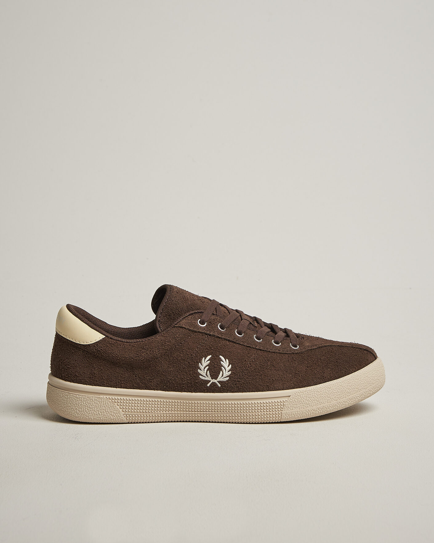 Men | Sneakers | Fred Perry | Tennis Suede Sneaker Burnt Tobacco