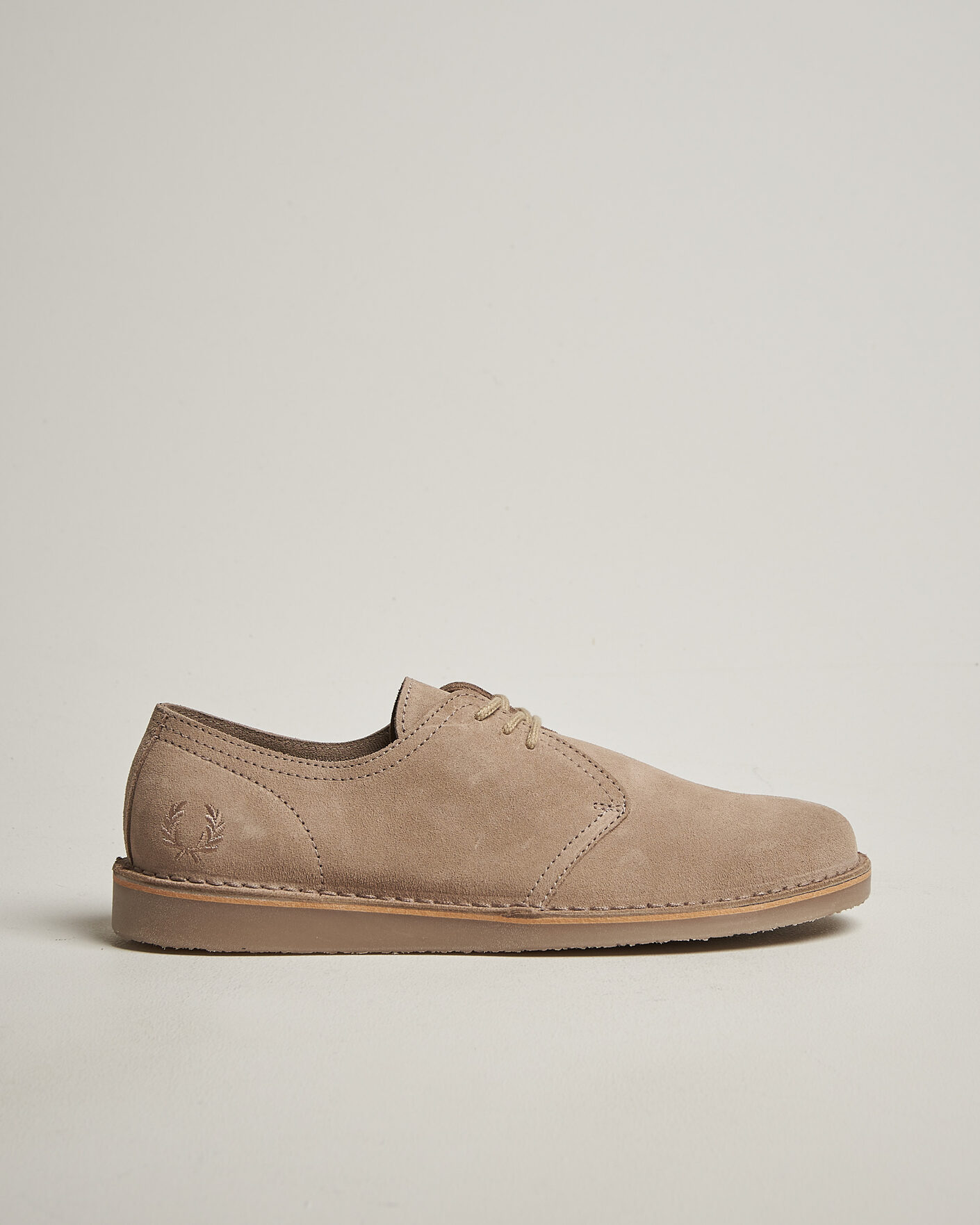Men | Derby Shoes | Fred Perry | Linden Suede Derby Driftwood