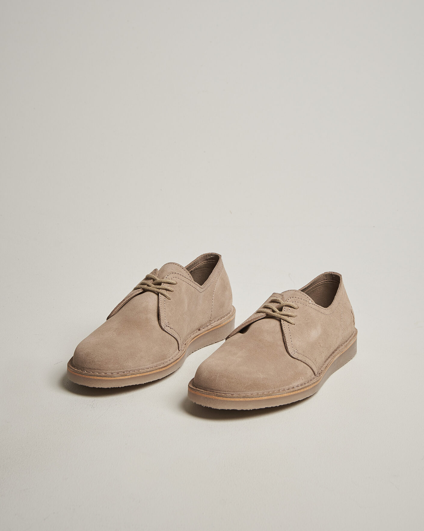 Men | Derby Shoes | Fred Perry | Linden Suede Derby Driftwood
