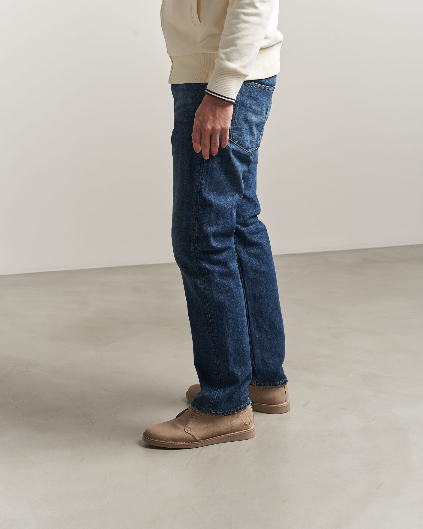 Men | Derby Shoes | Fred Perry | Linden Suede Derby Driftwood