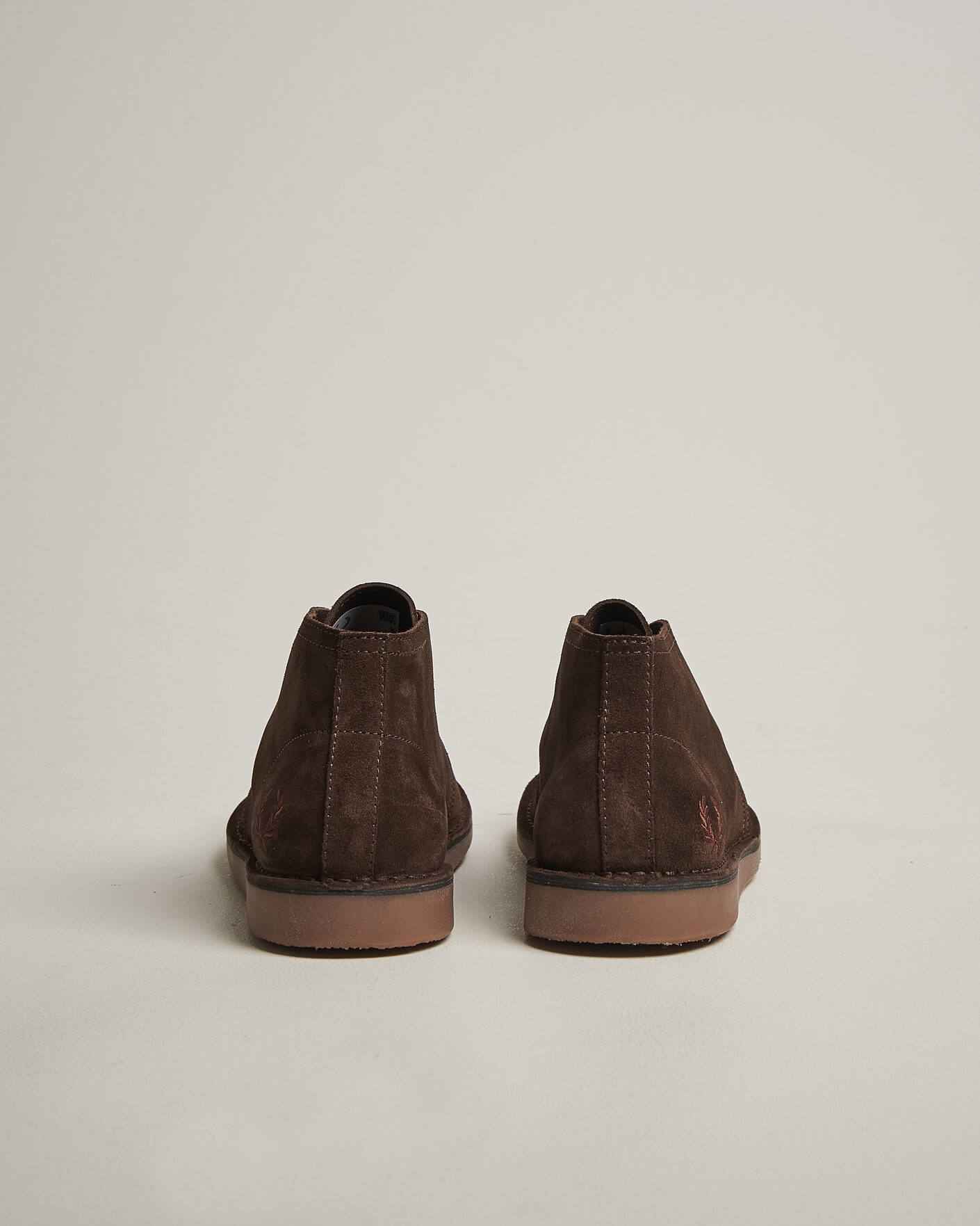 Men | Boots | Fred Perry | Hawley Suede Chukka Boot Burnt Tobacco
