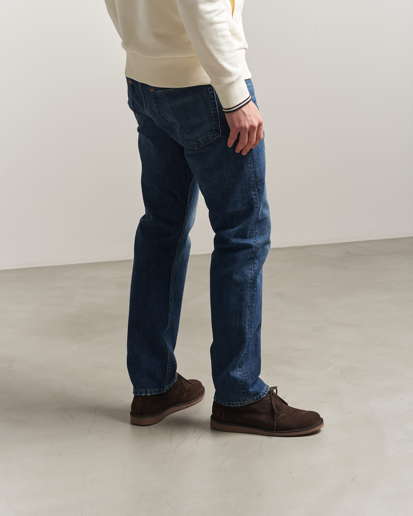 Men | Boots | Fred Perry | Hawley Suede Chukka Boot Burnt Tobacco