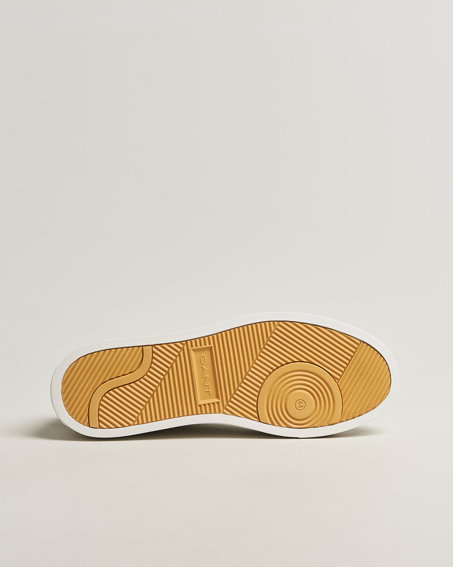 Men | Sneakers | Gant | Mc Julien Leather Sneaker White/Dark Tan