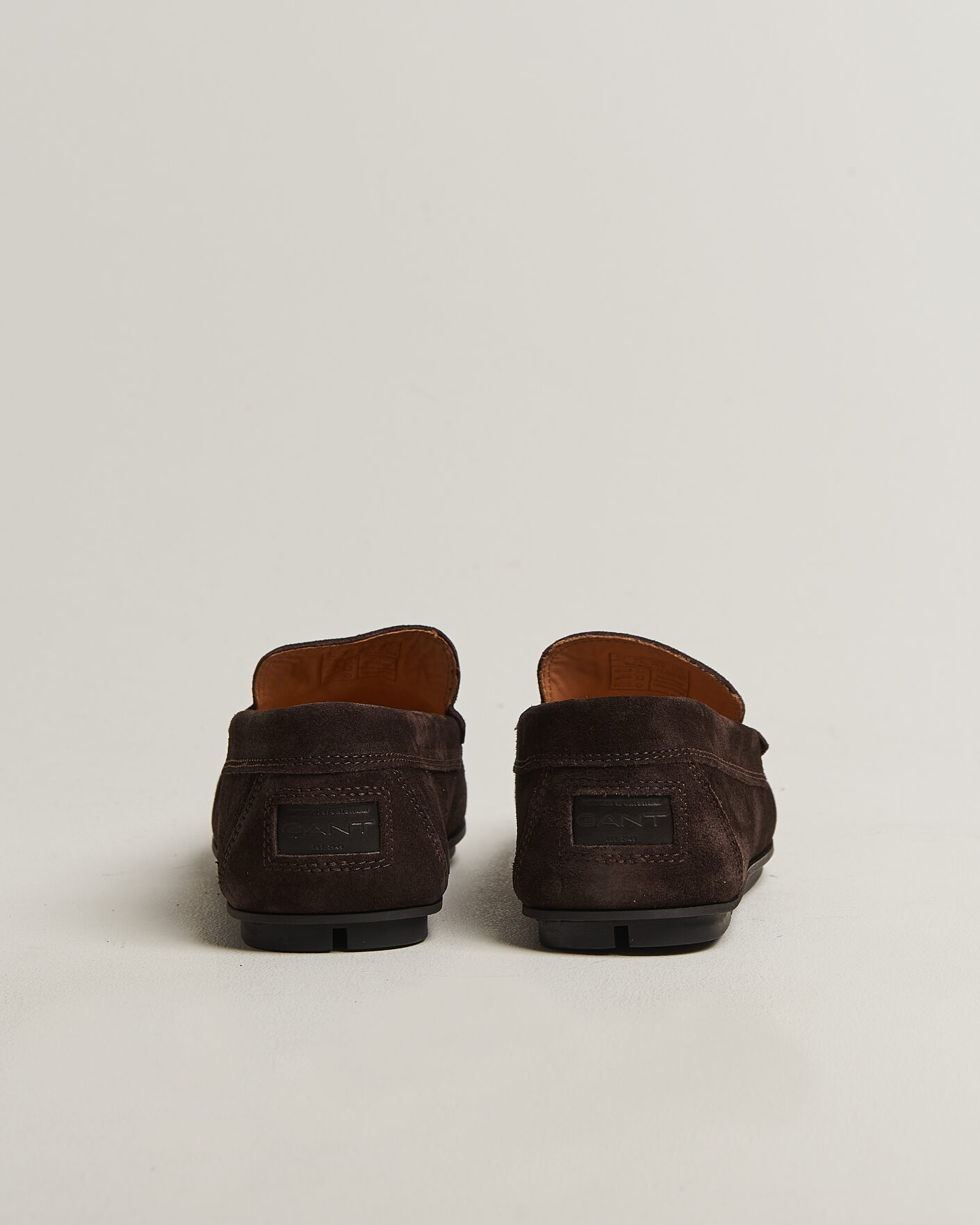 Men | Moccasins | Gant | Wilmon Suede Car Shoe Dark Brown
