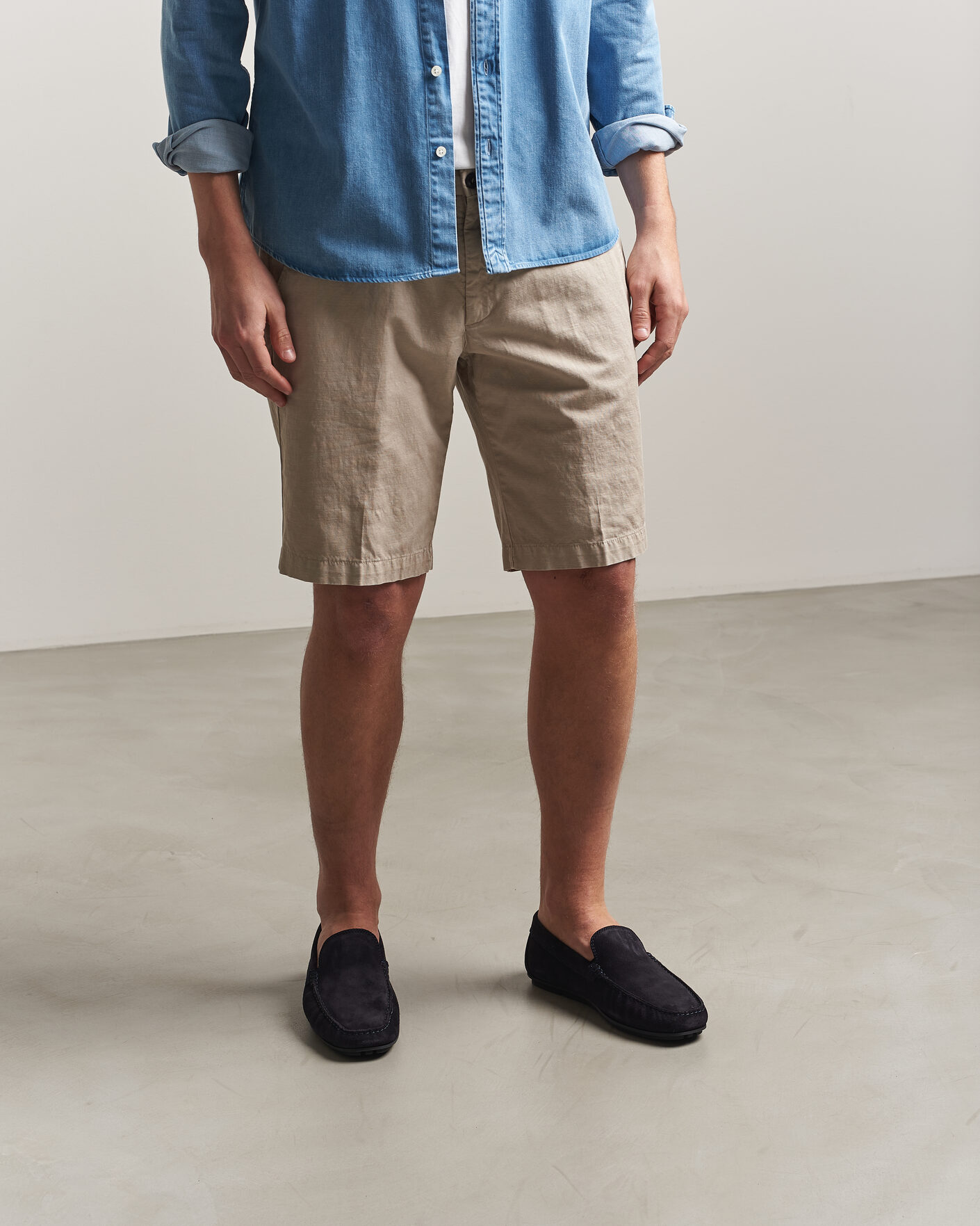 Men | Moccasins | Gant | Wilmon Suede Car Shoe Marine