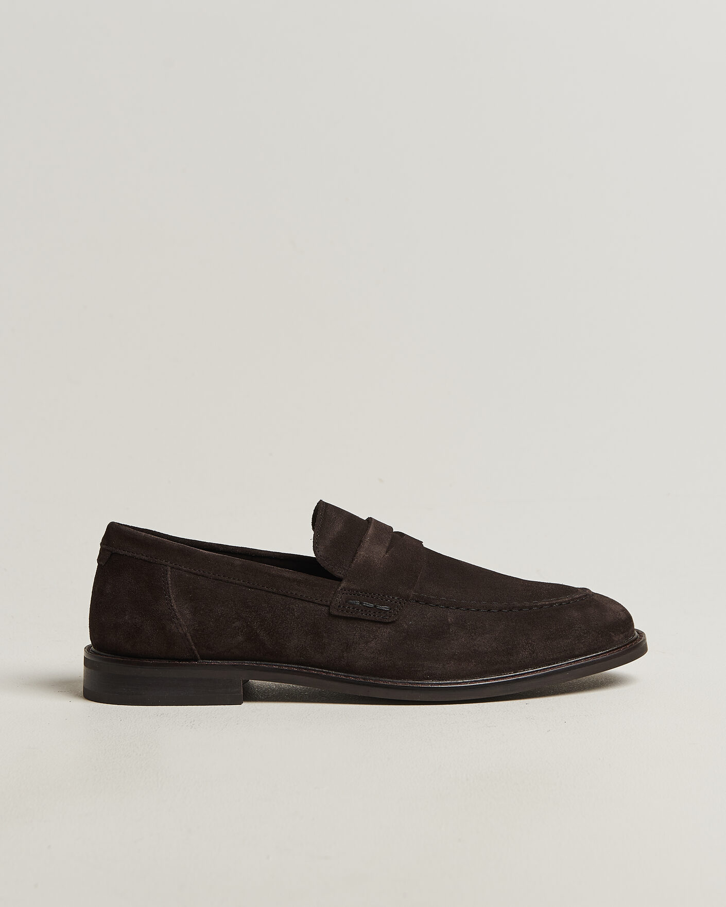 Men | Loafers | Gant | Lozham Suede Loafer Dark Brown