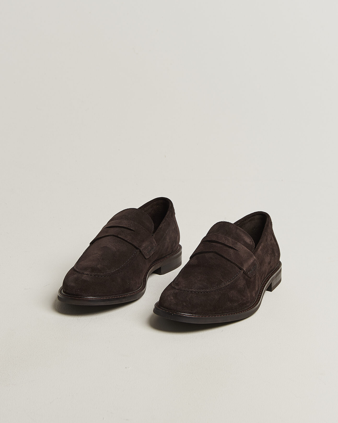 Men | Loafers | Gant | Lozham Suede Loafer Dark Brown