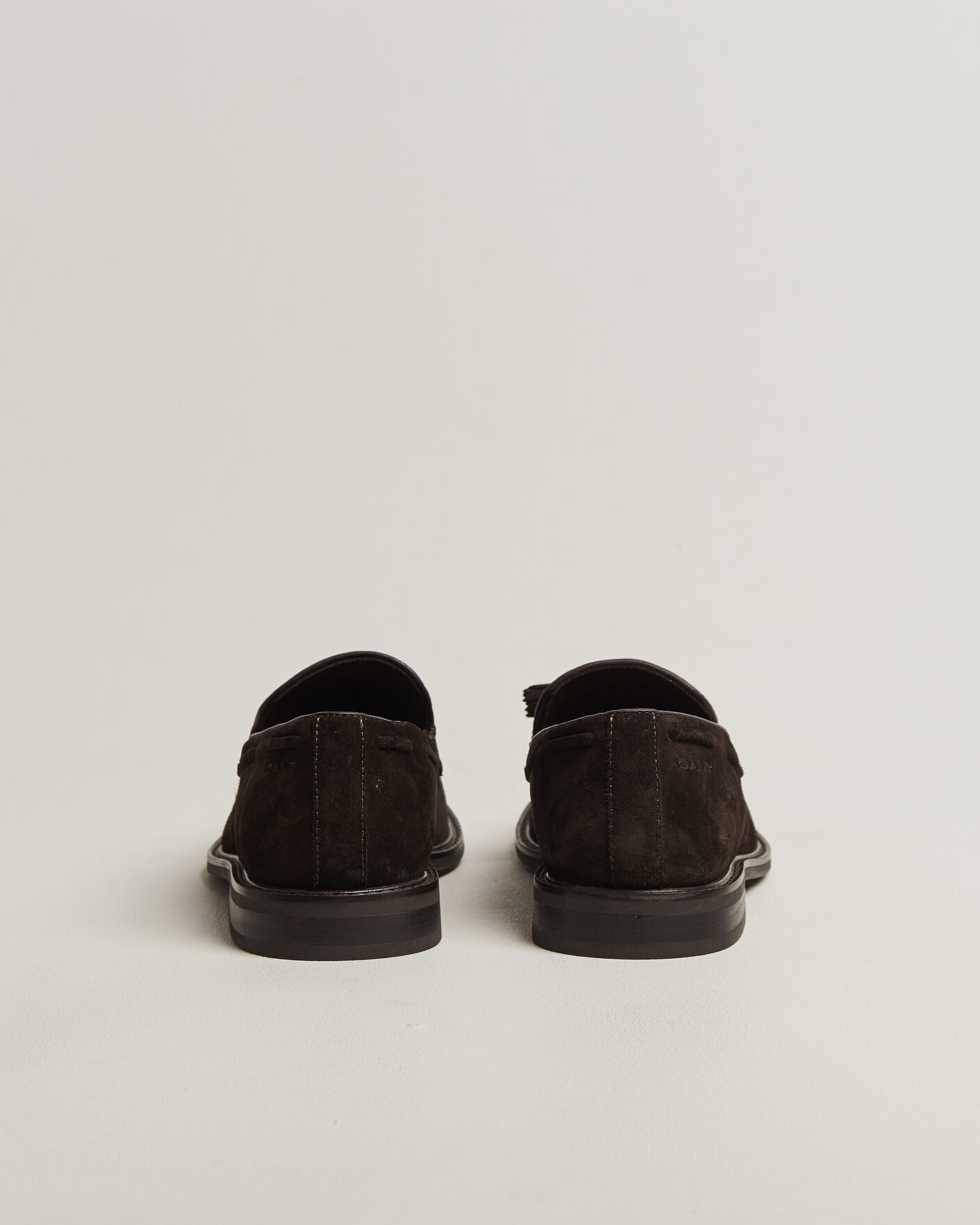 Men | Loafers | GANT | Lozham Suede Tassle Loafer Dark Brown