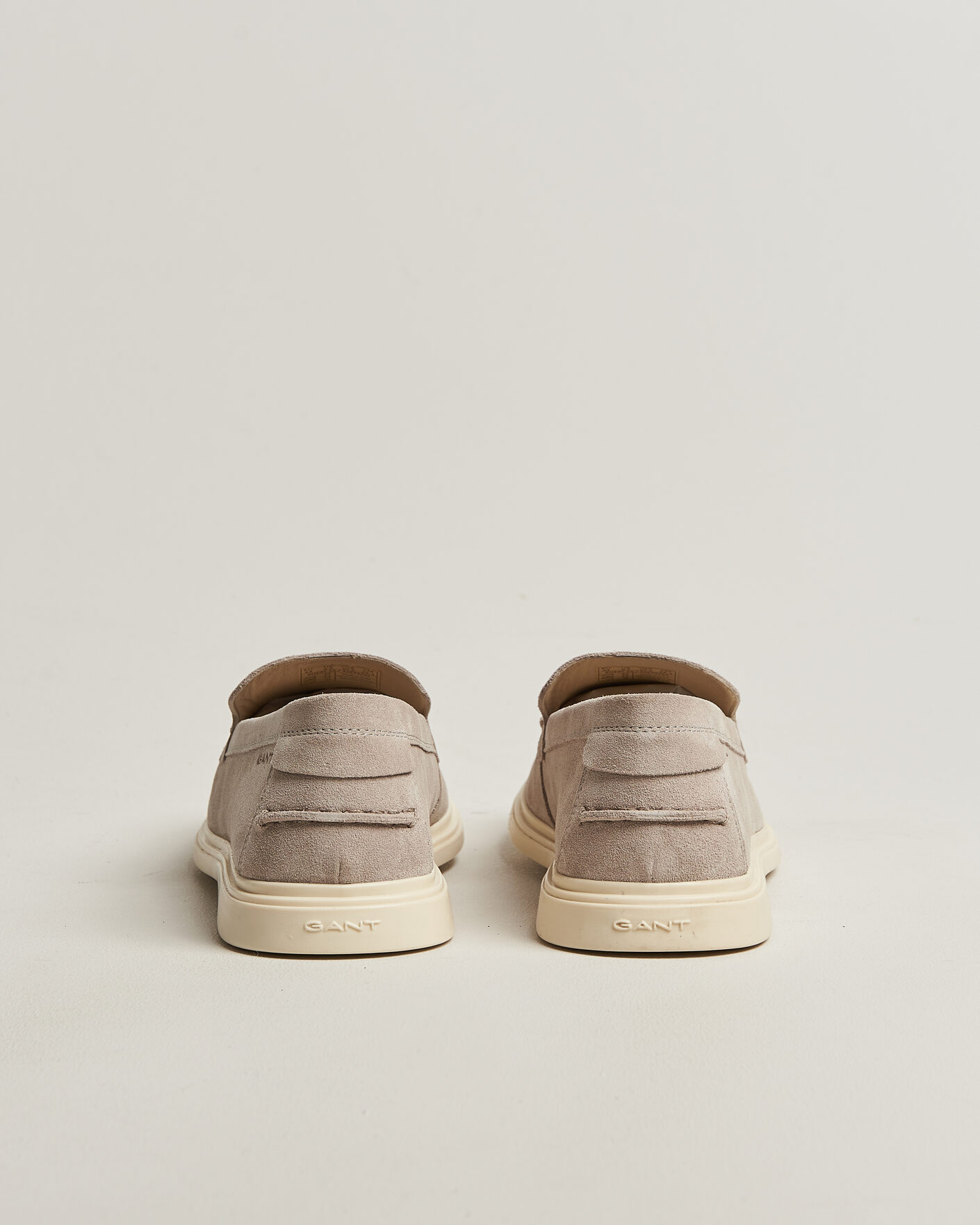 Men | Loafers | GANT | Boery Suede Loafer Taupe