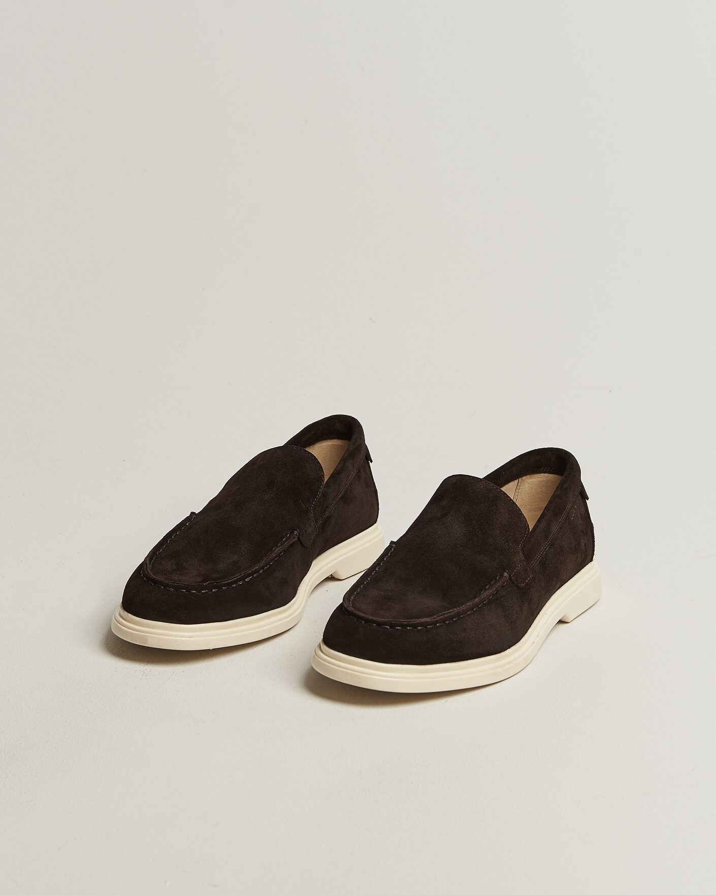 Men | Loafers | Gant | Boery Suede Loafer Dark Brown