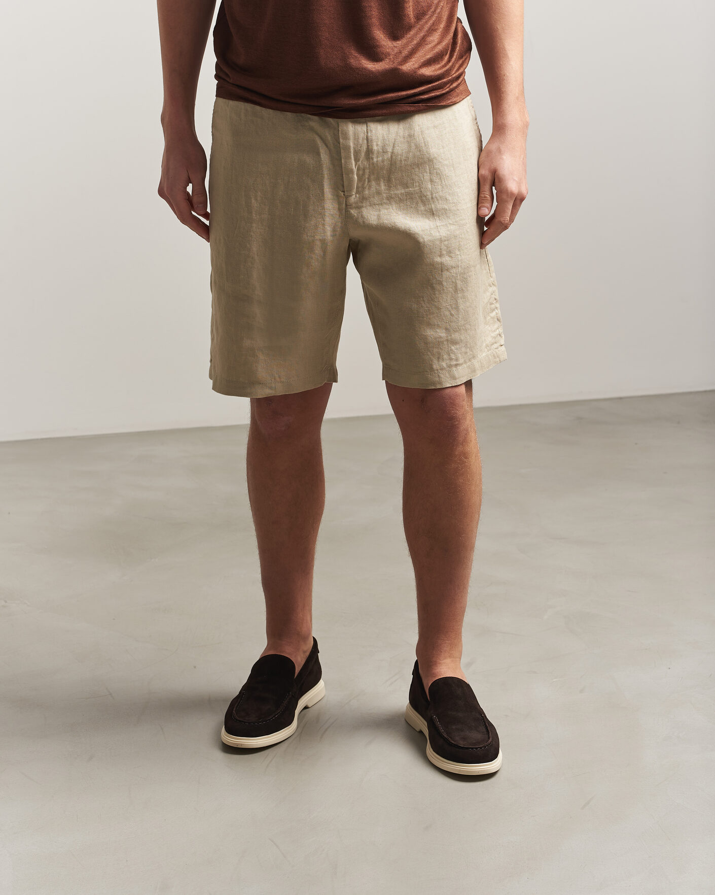 Men | Loafers | Gant | Boery Suede Loafer Dark Brown