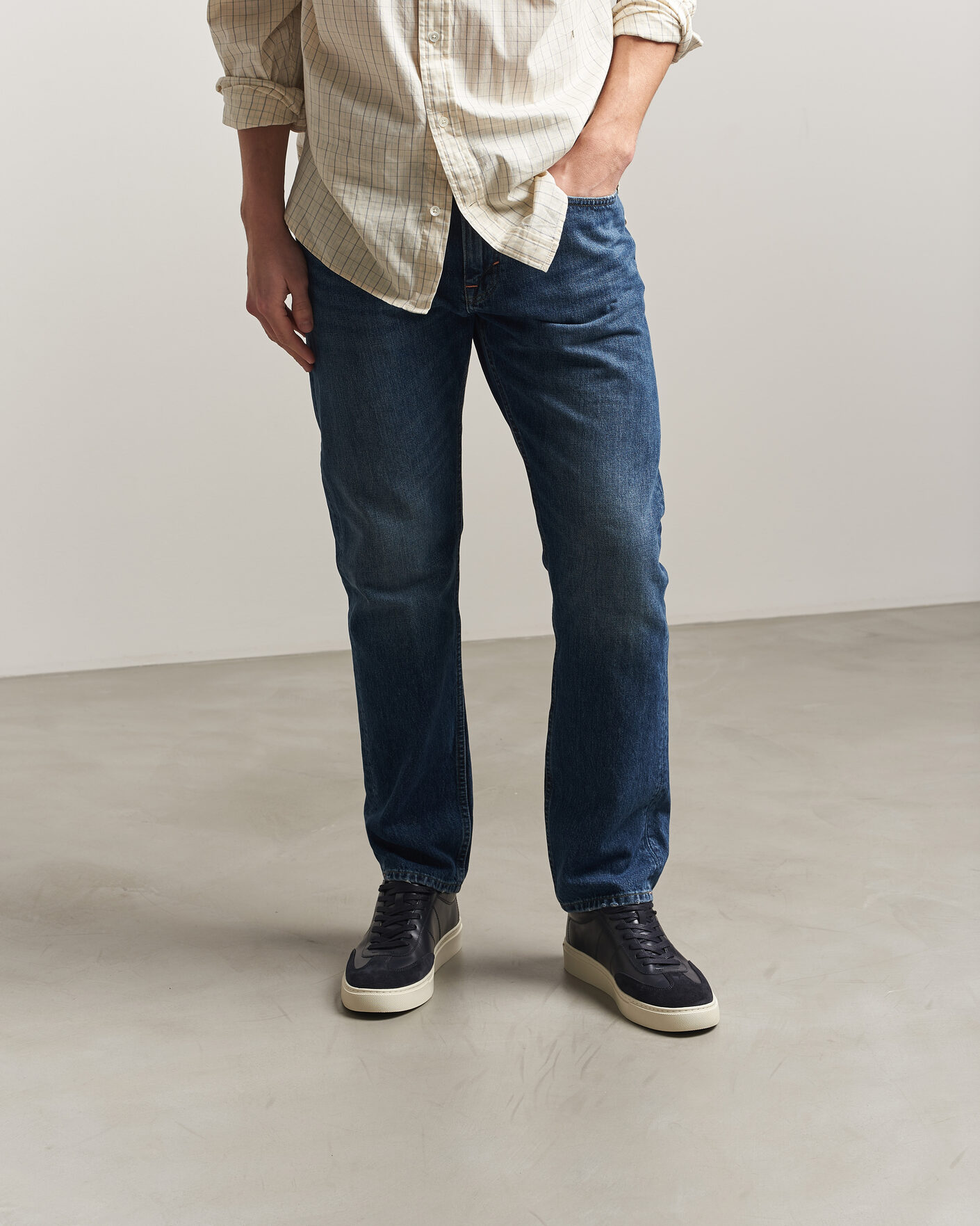 Men | Sneakers | Gant | Mc Julien Leather/Suede Sneaker Marine