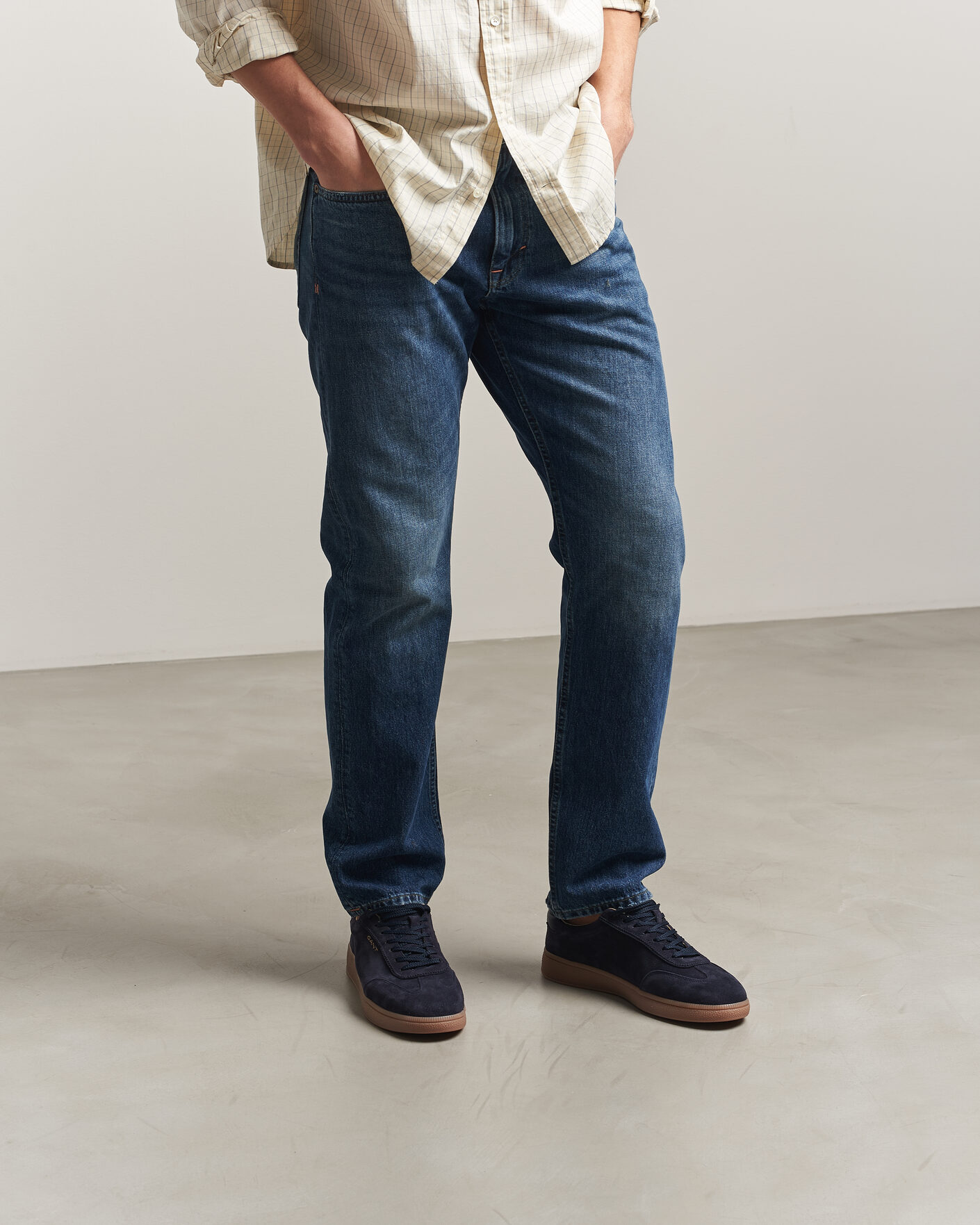 Men | Sneakers | GANT | Cuzmo Suede Sneaker Marine