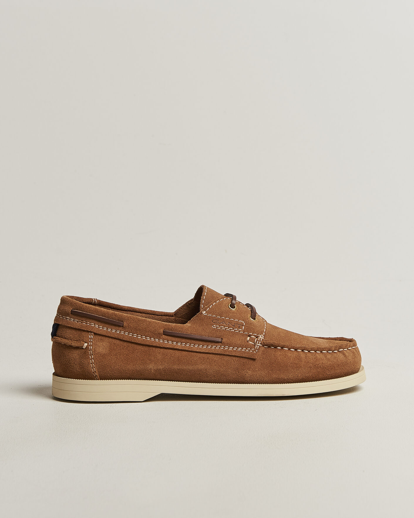 Men | Boat Shoes | Gant | Yardport Suede Boat Shoe Warm Sand