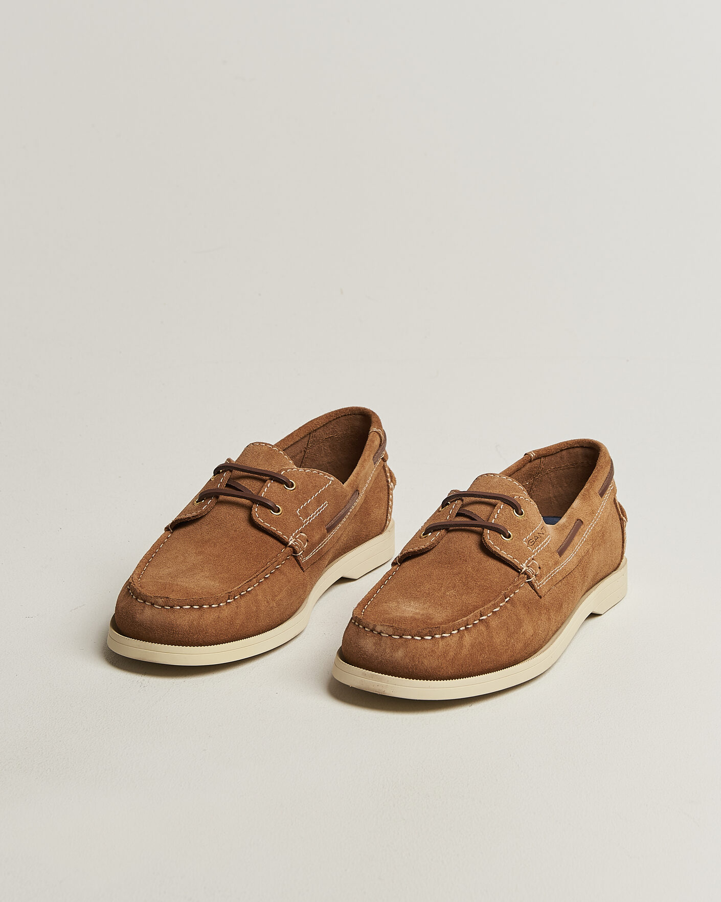 Men | Boat Shoes | Gant | Yardport Suede Boat Shoe Warm Sand