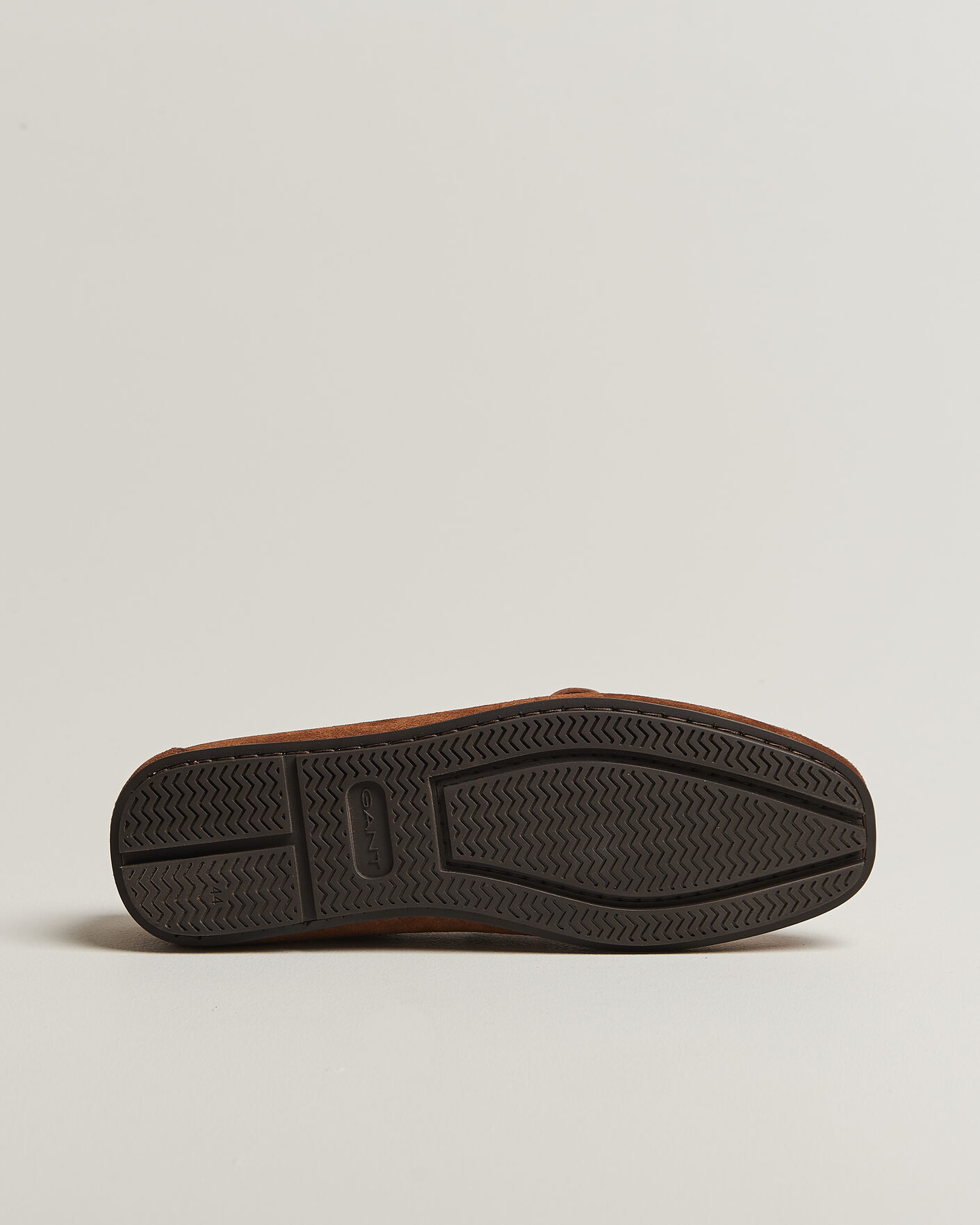 Men | Moccasins | Gant | Wilmon Laced Suede Car Shoe Cognac