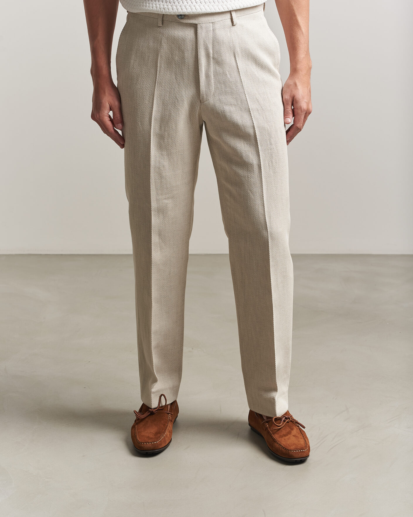 Men | Moccasins | Gant | Wilmon Laced Suede Car Shoe Cognac