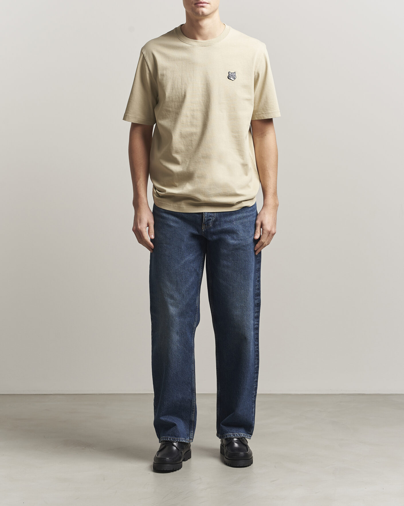Men | T-Shirts | Maison Kitsuné | Bold Fox Head T-Shirt Tea Leaf