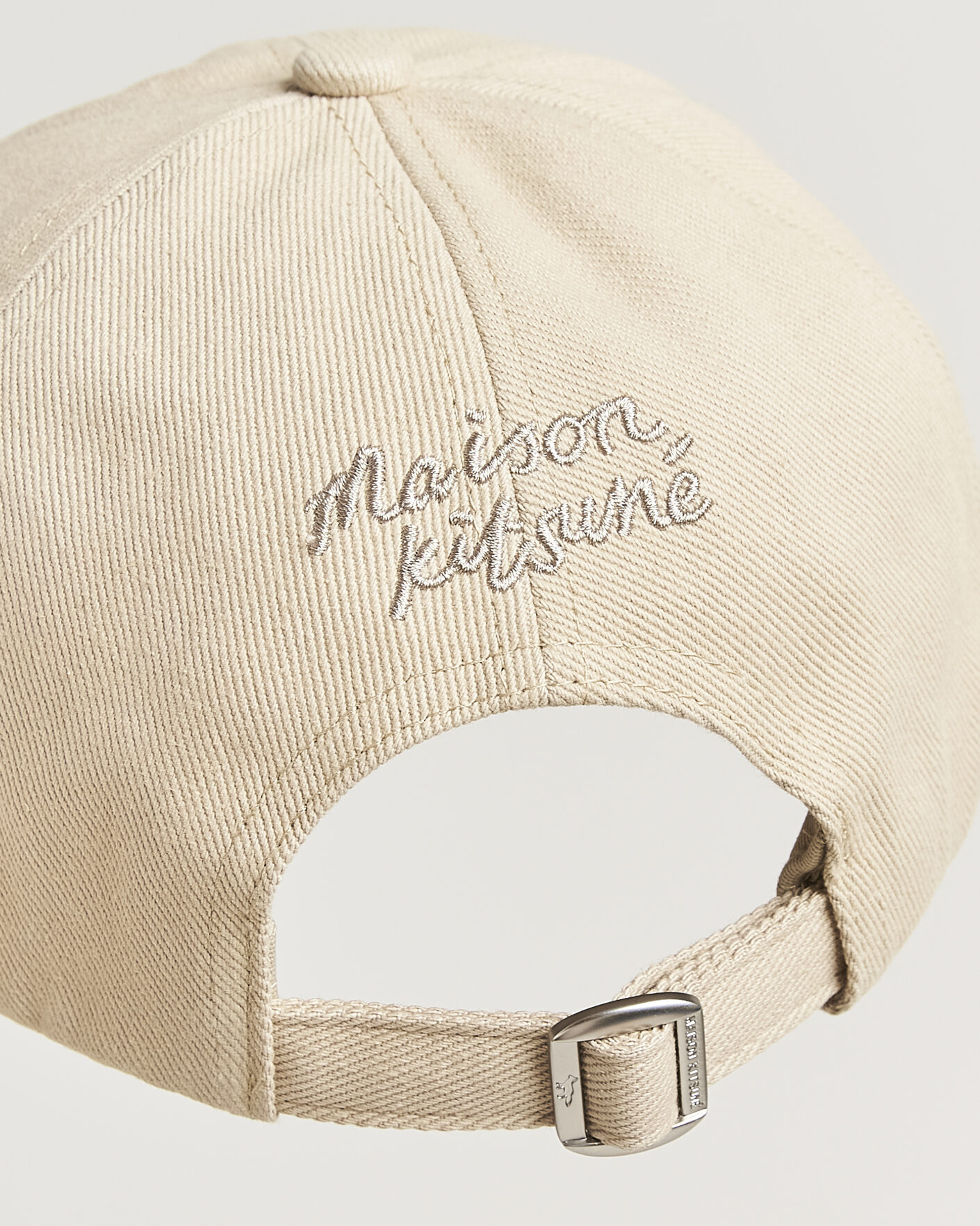 Men | Hats & Caps | Maison Kitsuné | Tonal Fox Head Cap Tea Leaf