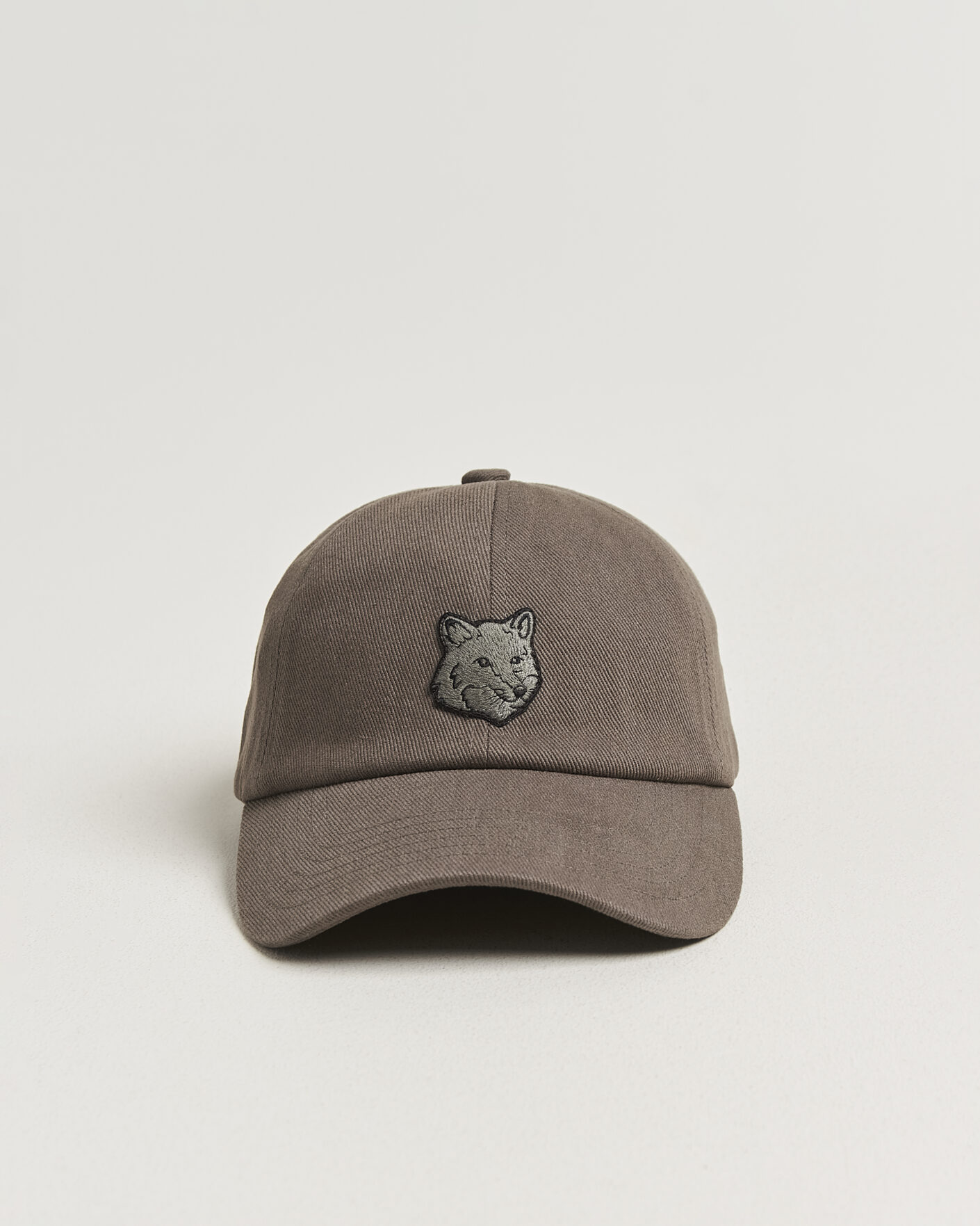 Men | Hats & Caps | Maison Kitsuné | Tonal Fox Head Cap Beluga