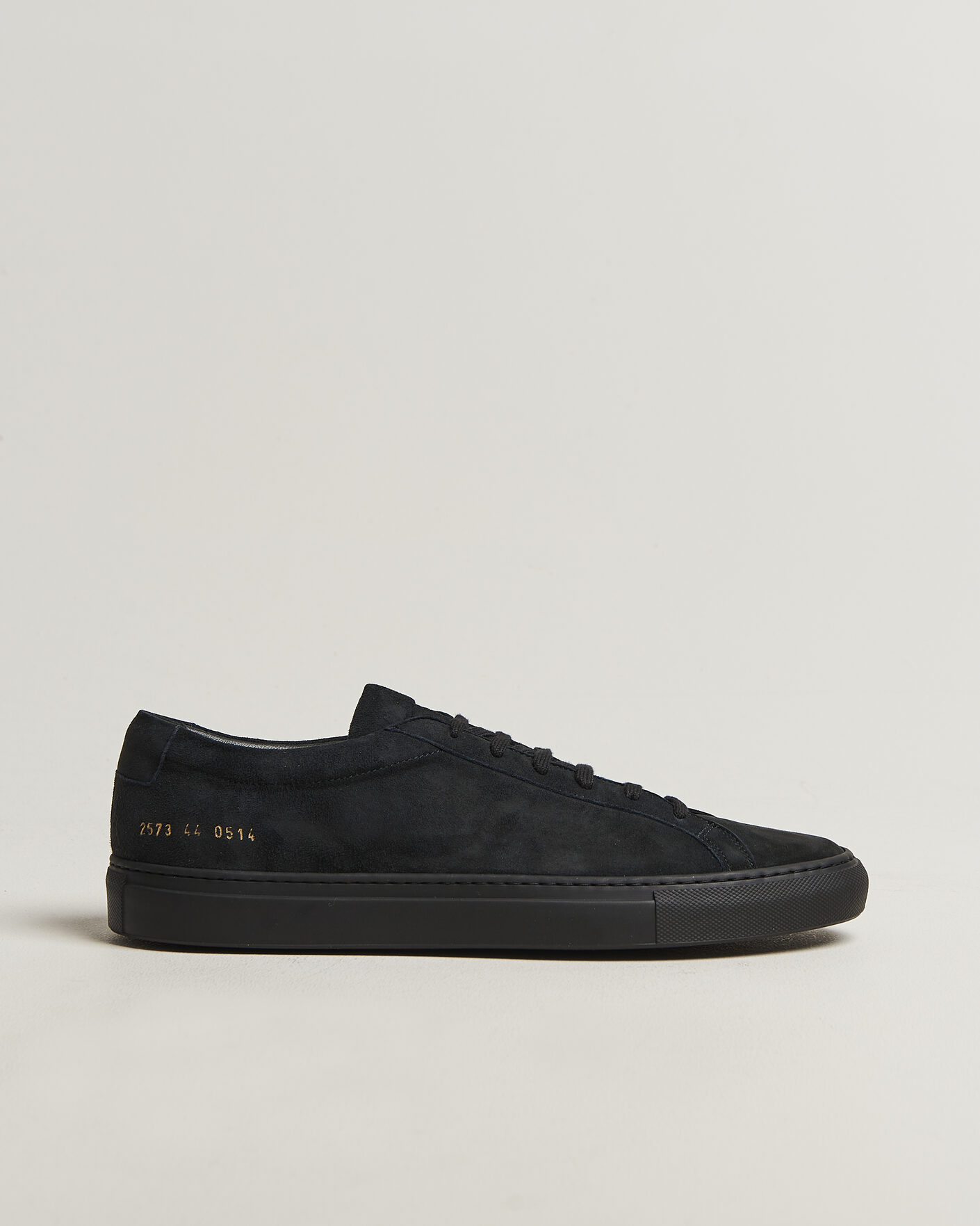 Common Projects Original Achilles Suede Sneaker Off Black at