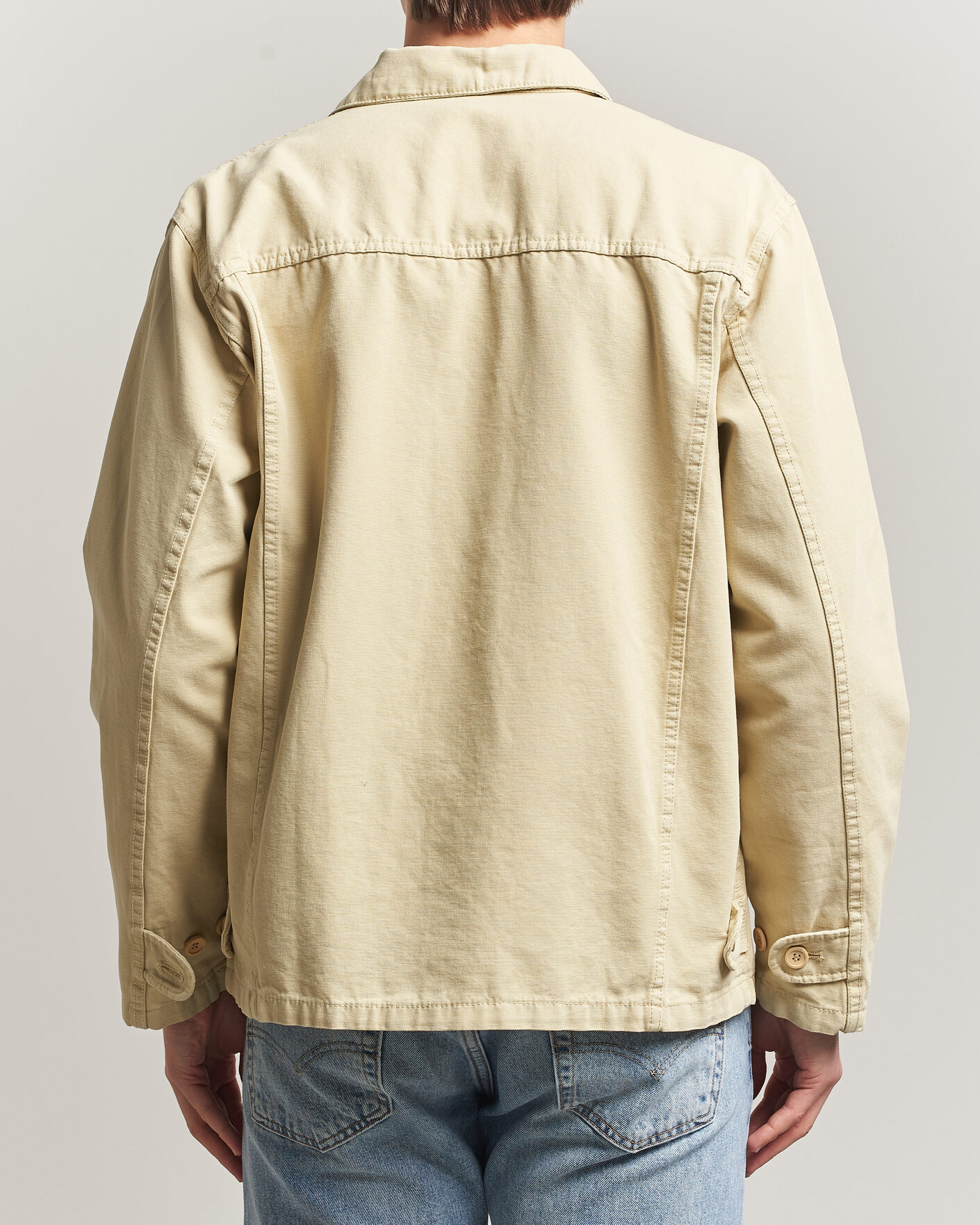 Men | Shirts | Armor-lux | Veste Pecheur Heritage Overshirt  Gravel