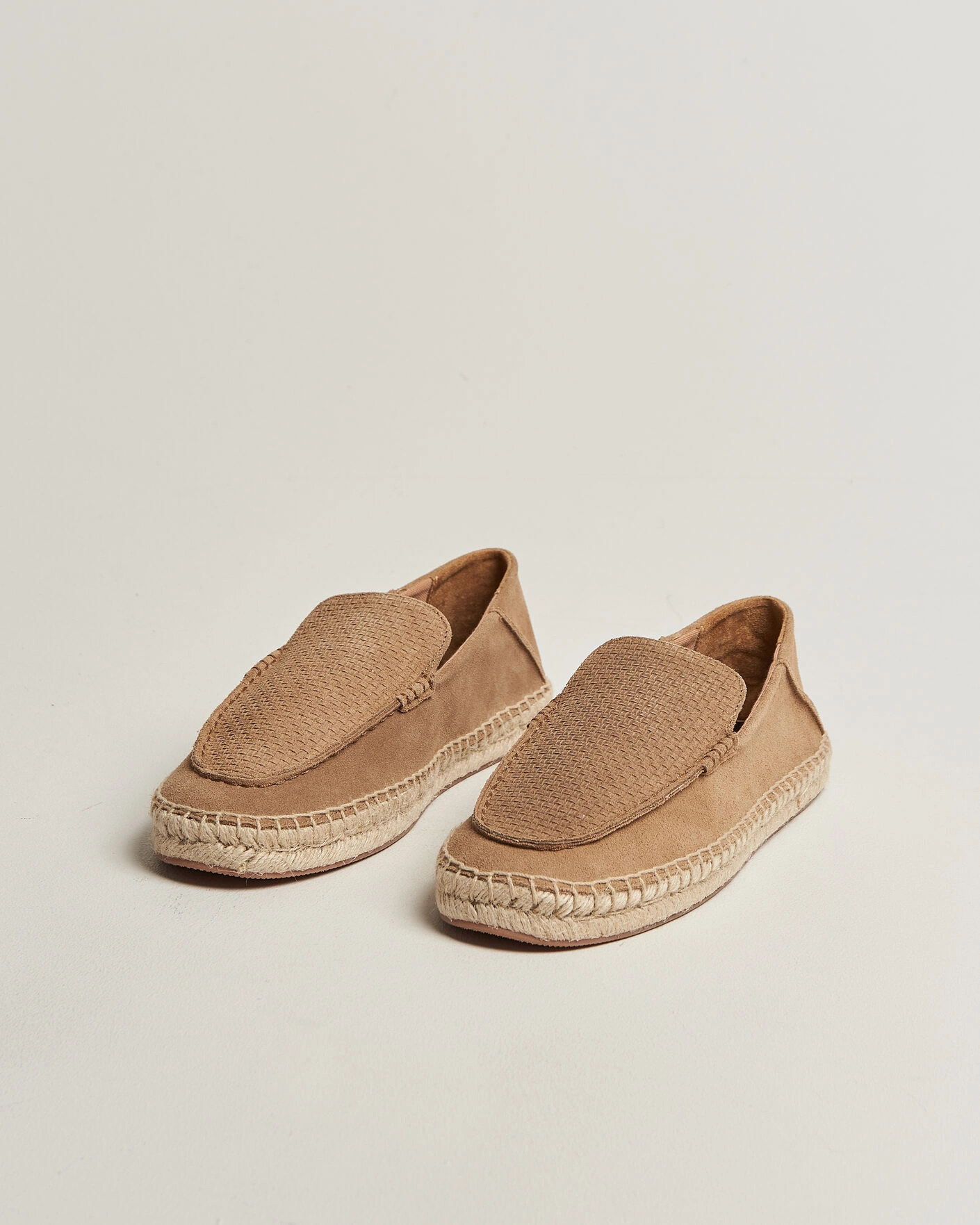 Men | Espadrilles | BOSS BLACK | Madeira Suede Espadrilles Medium Beige