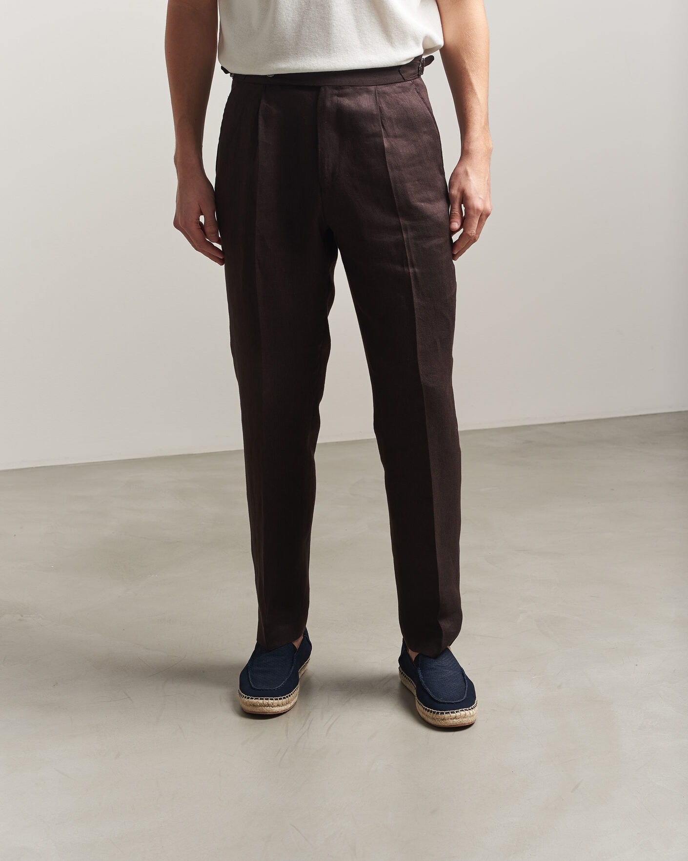 Men | Espadrilles | BOSS BLACK | Madeira Suede Espadrilles Dark Blue