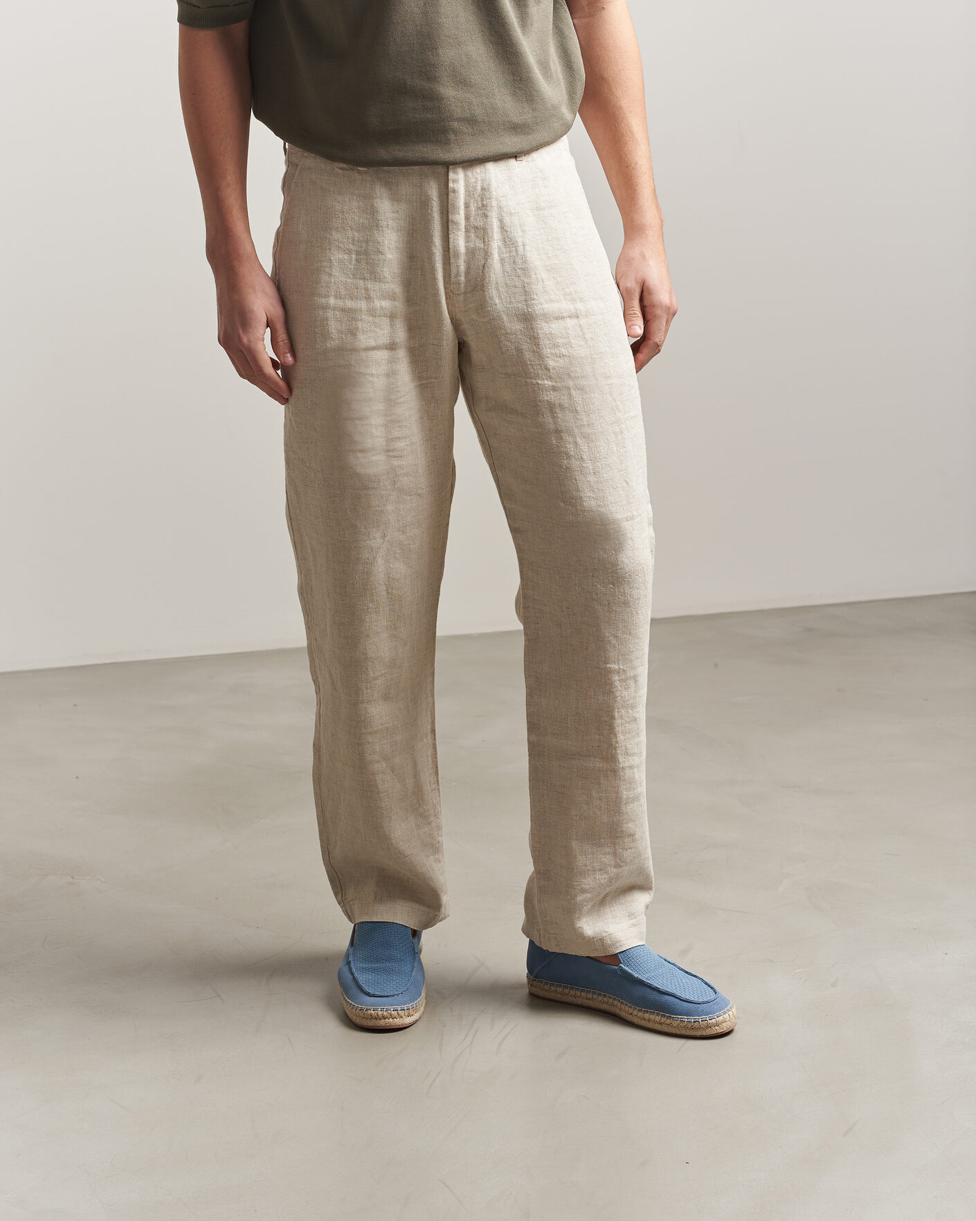 Men | Espadrilles | BOSS BLACK | Madeira Suede Espadrilles Open Blue