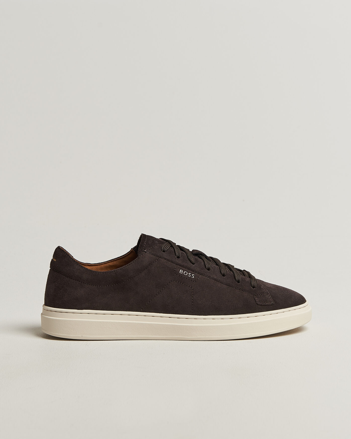 Men | Sneakers | BOSS BLACK | Kieran Suede Sneaker Dark Brown
