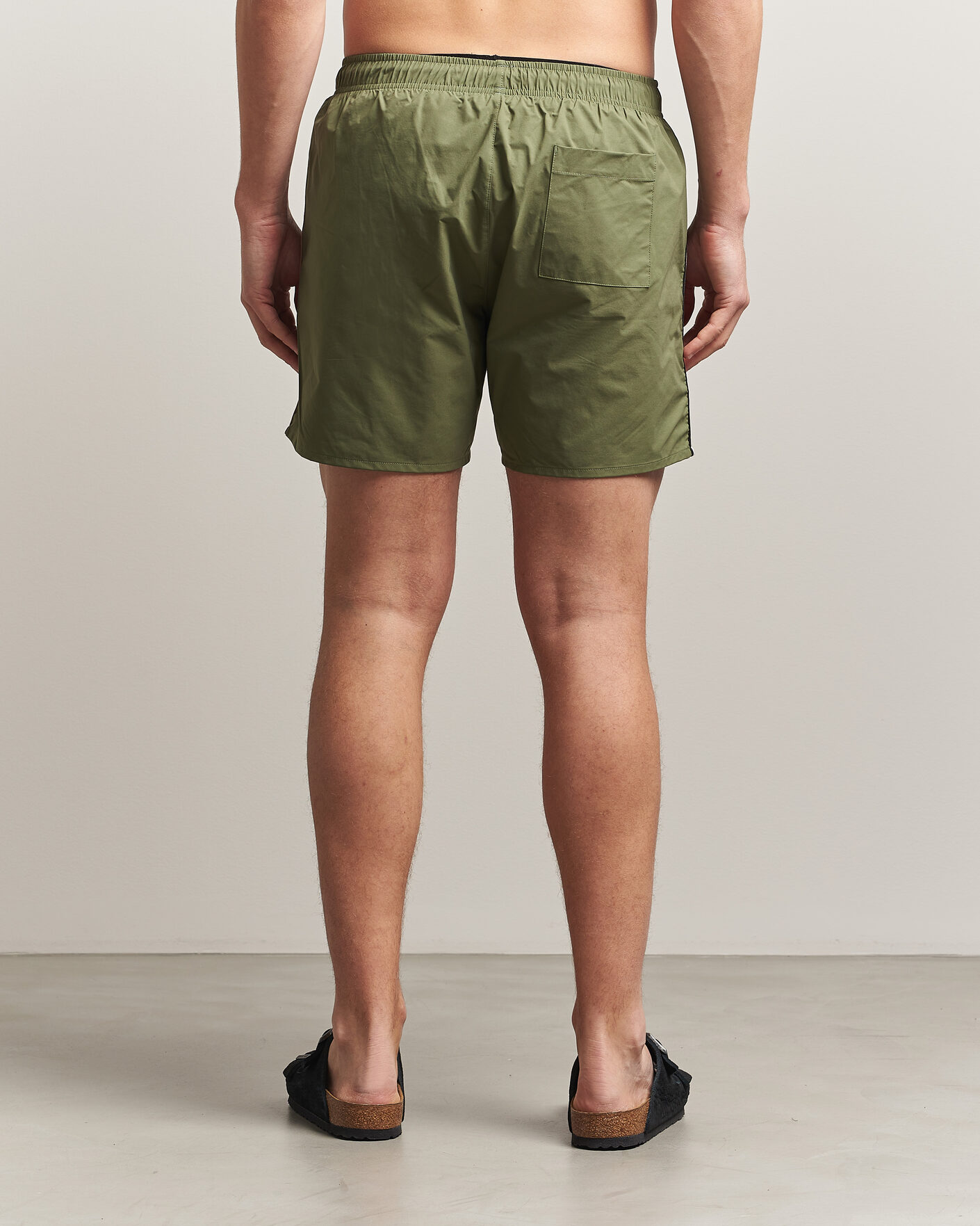 Men | Swimwear | BOSS BLACK | Iconic Swimshorts Open Green