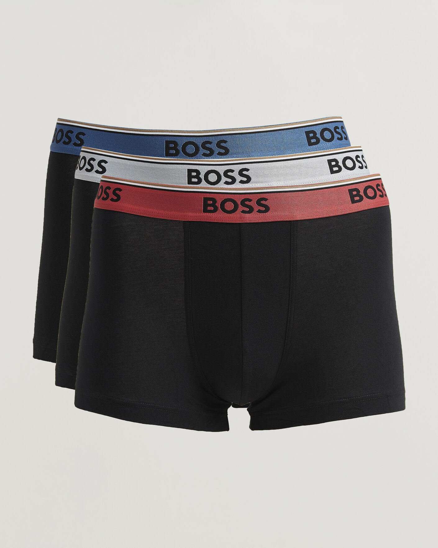 Men | Underwear & Socks | BOSS BLACK | 3-Pack Trunk Black