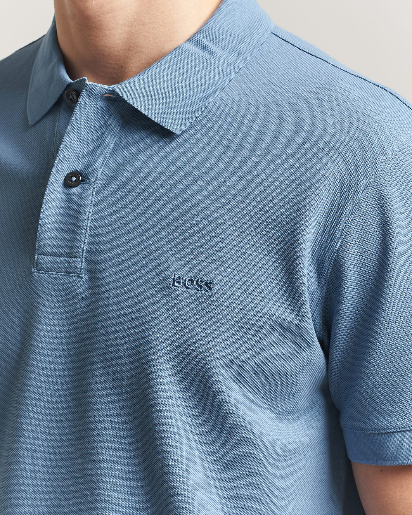 Men | Polo Shirts | BOSS BLACK | Pallas Polo Light Blue