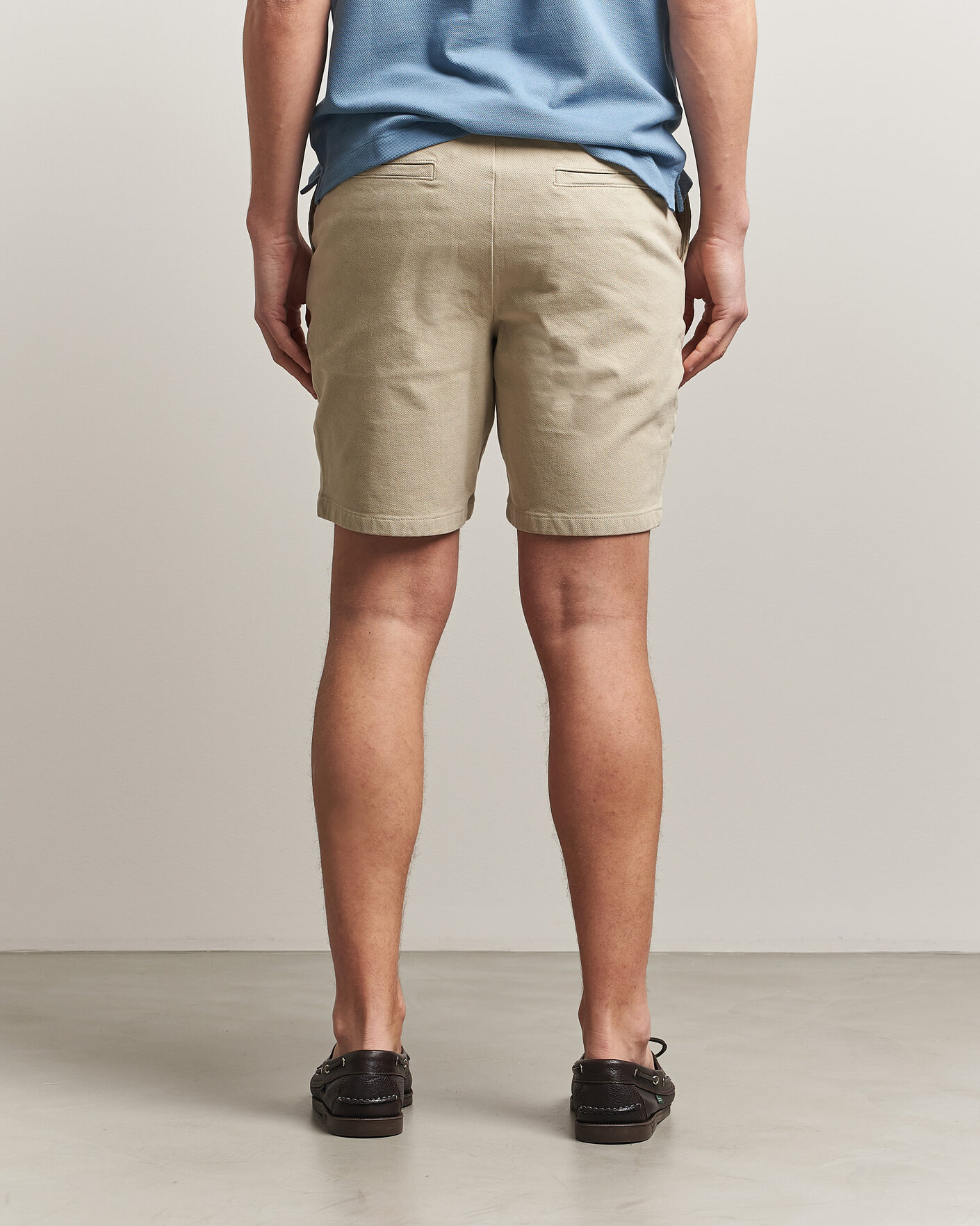Men | Shorts | BOSS BLACK | Kane Cotton Chino Shorts Open Beige