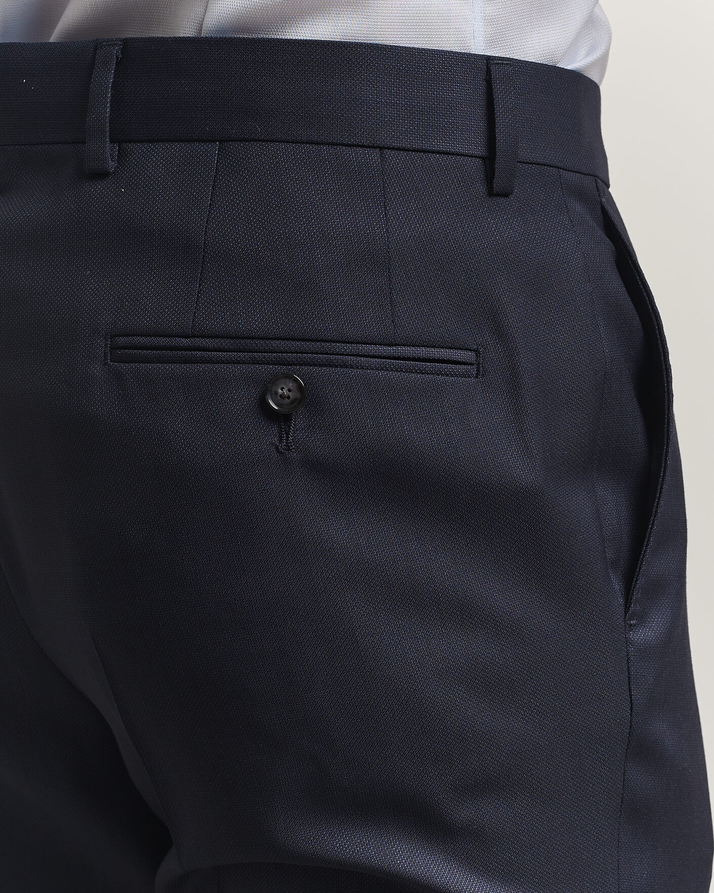 Men | Suits | BOSS BLACK | Huge Wool Double Breasted Suit Dark Blue