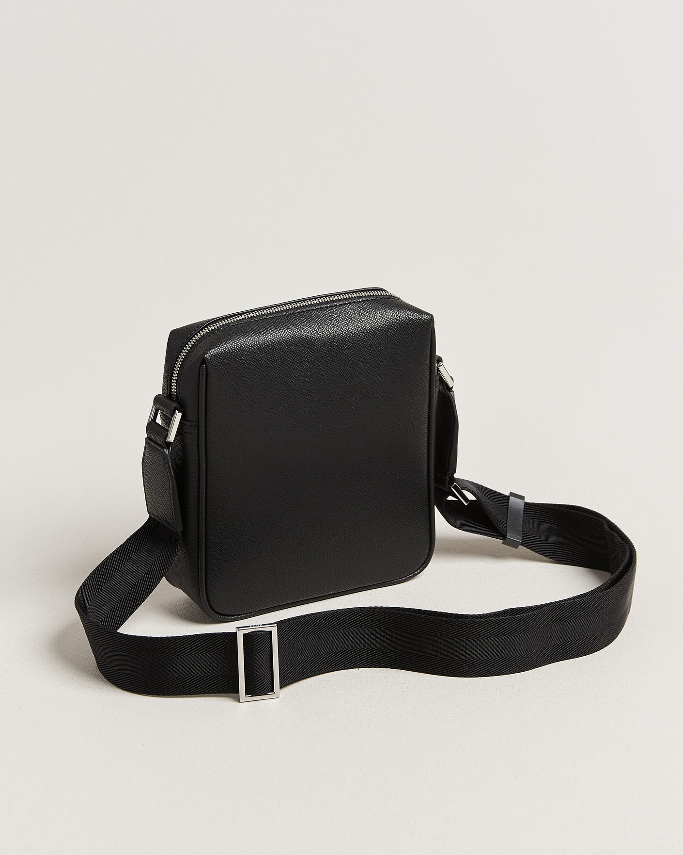 Men | Bags | BOSS BLACK | Daxter Leather Crossbody Bag Black