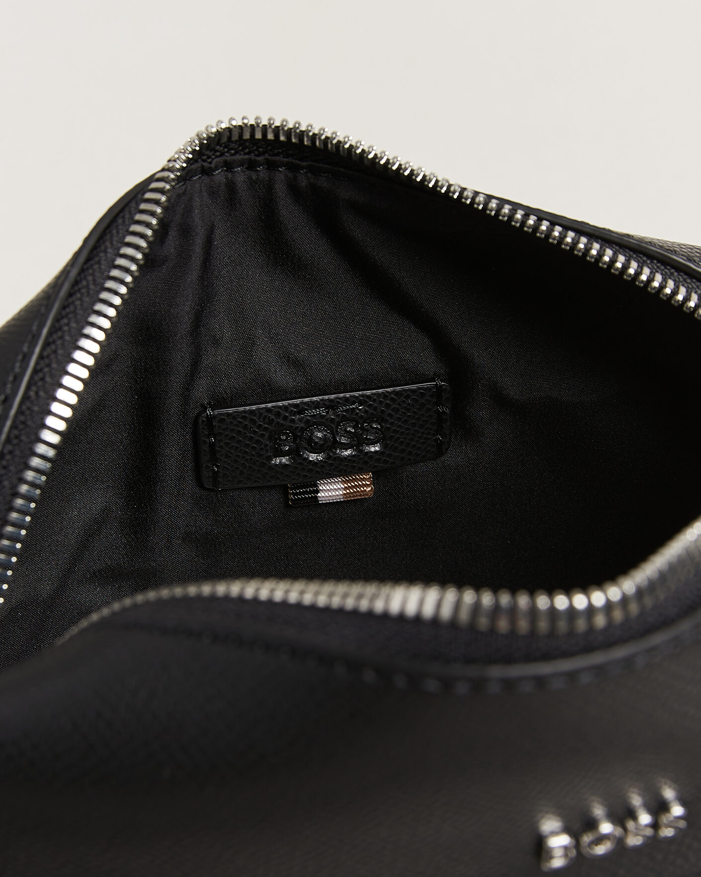 Men | Bags | BOSS BLACK | Daxter Leather Crossbody Bag Black