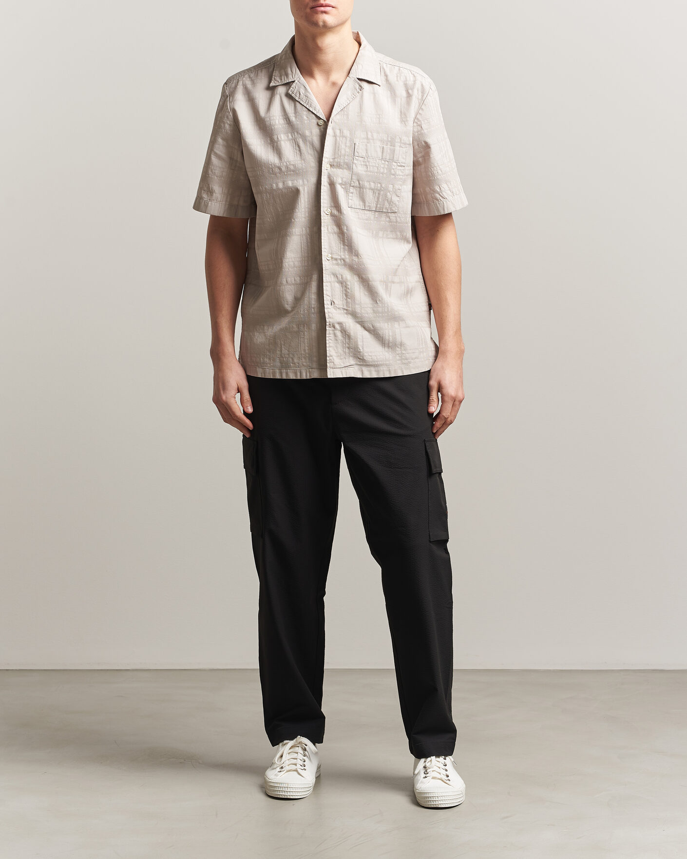 Men | Trousers | BOSS ORANGE | Sracky Cargo Pants Black