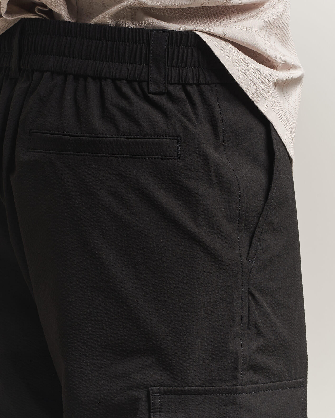 Men | Trousers | BOSS ORANGE | Sracky Cargo Pants Black
