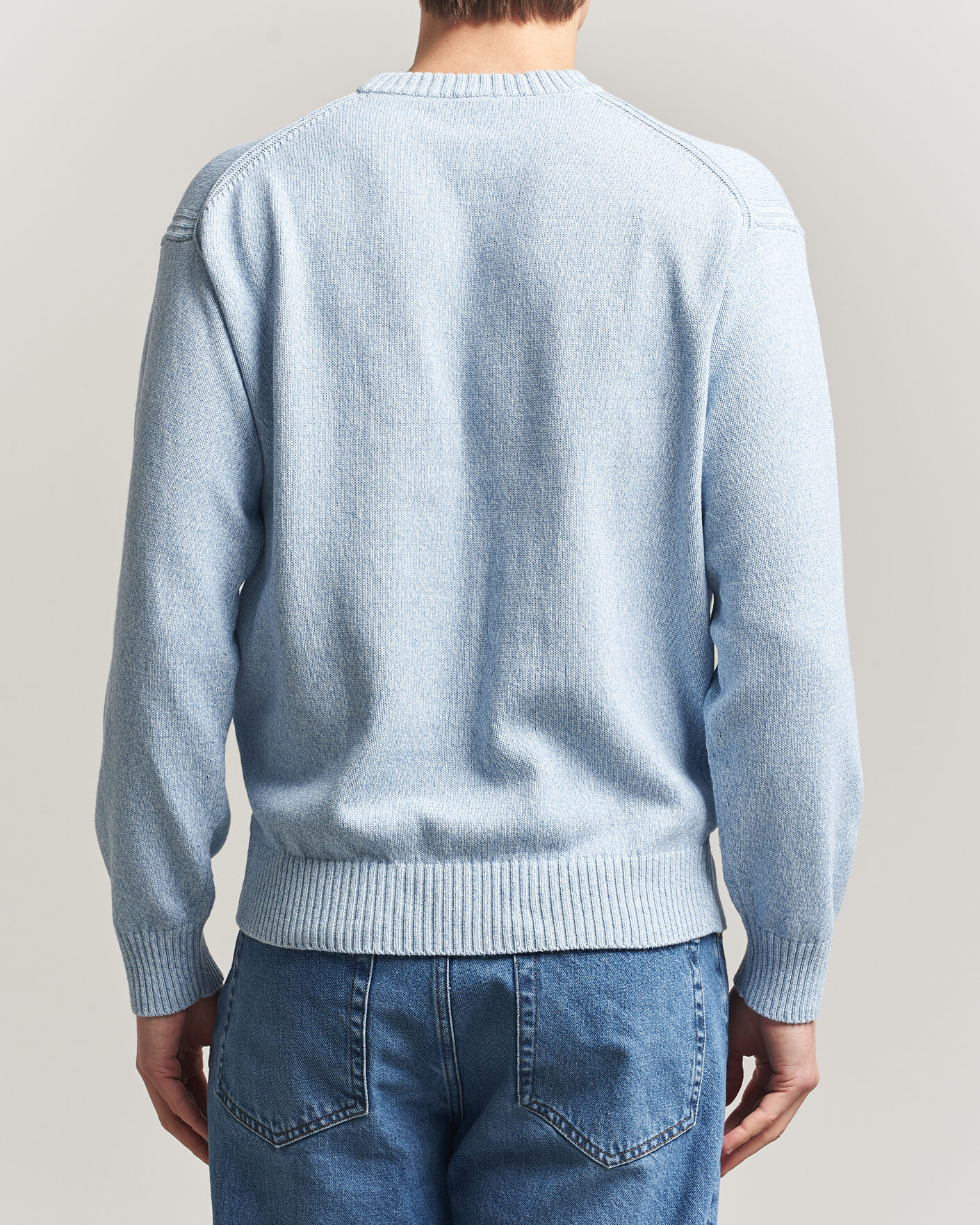 Men | Sweaters & Knitwear | BOSS ORANGE | Kerlino Knitted Sweater Light Blue