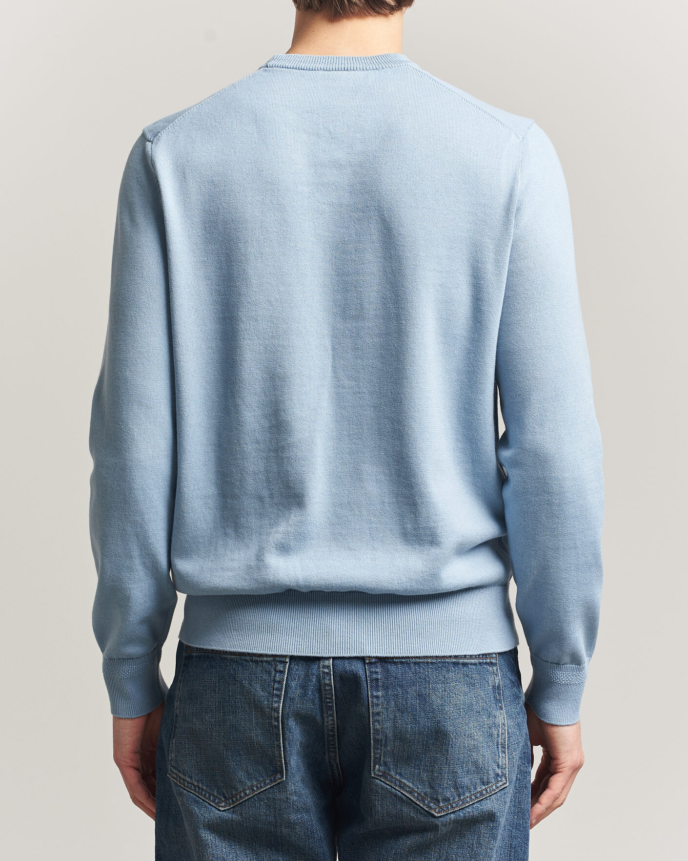 Men | Sweaters & Knitwear | BOSS ORANGE | Kanovano Knitted Sweater Light Blue