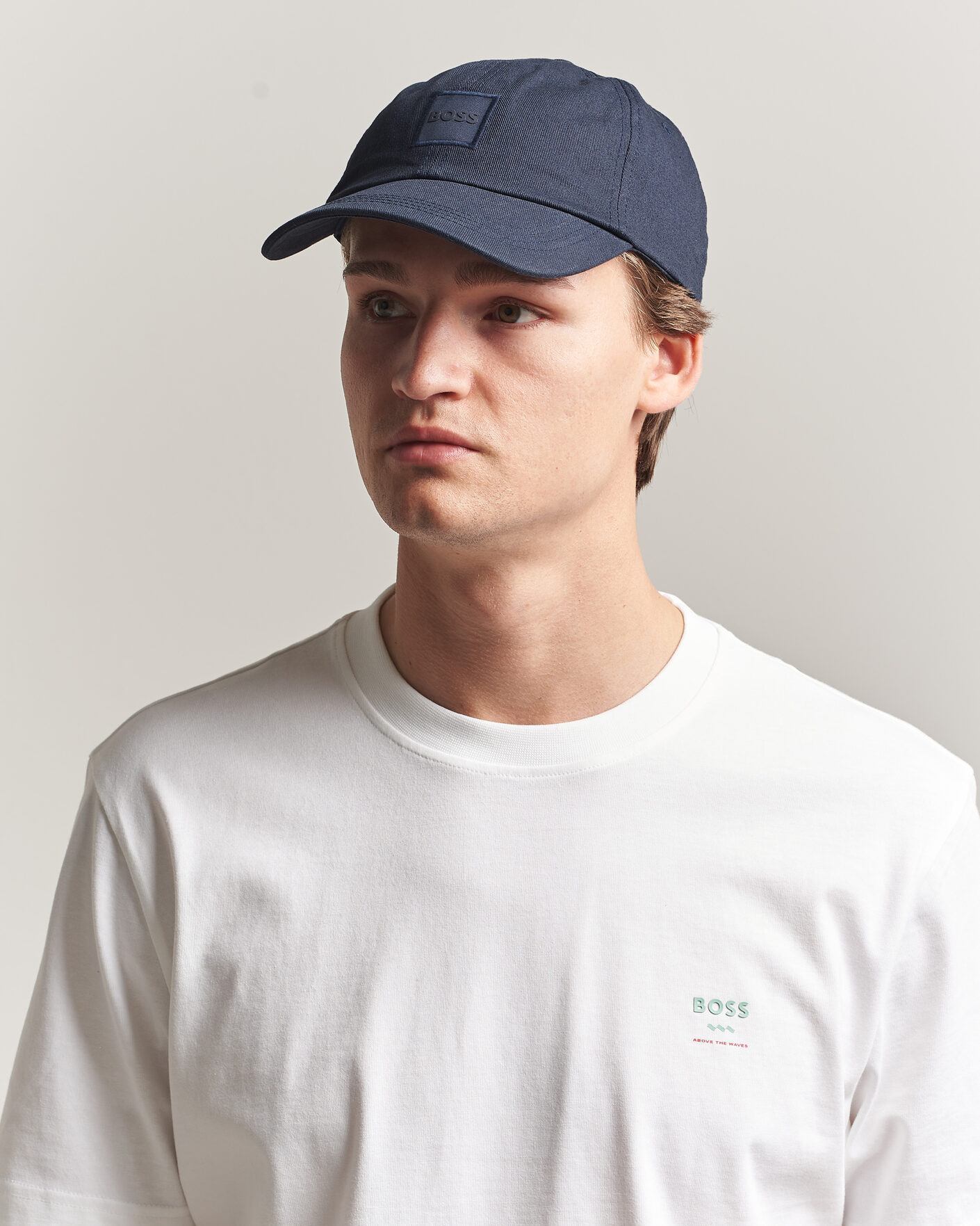 Men | Hats & Caps | BOSS ORANGE | Derrel Logo Cap Dark Blue