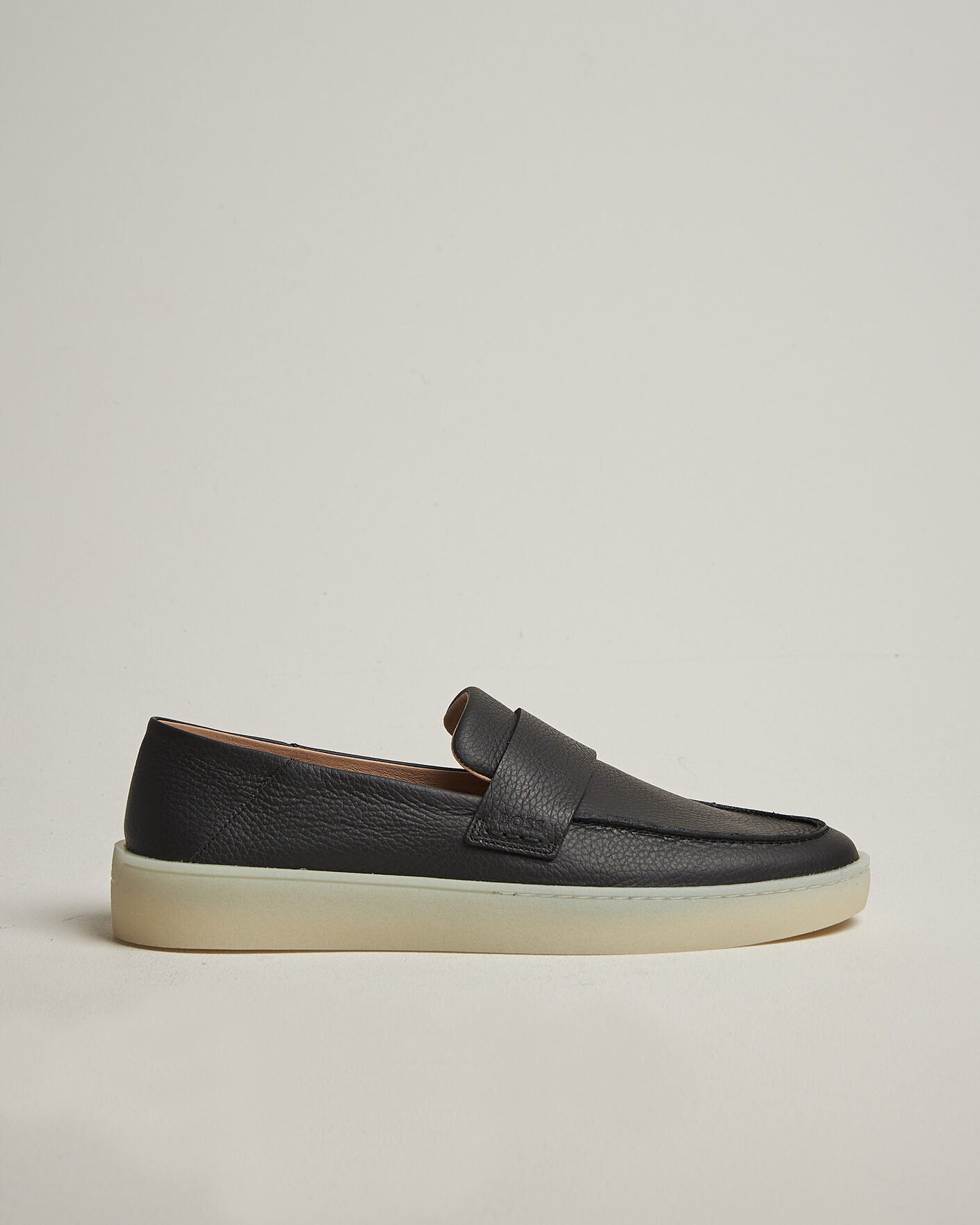 Men | Loafers | BOSS BLACK | Randal Leather Loafer Black