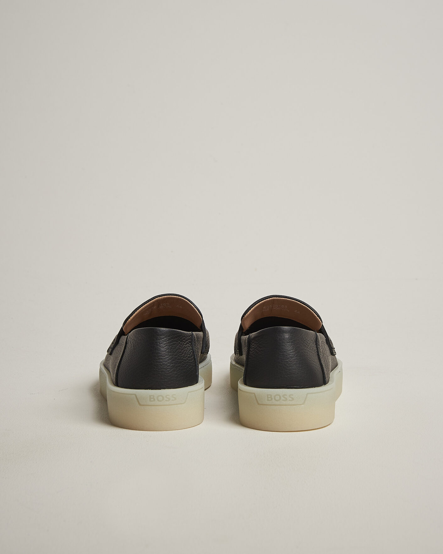 Men | Loafers | BOSS BLACK | Randal Leather Loafer Black