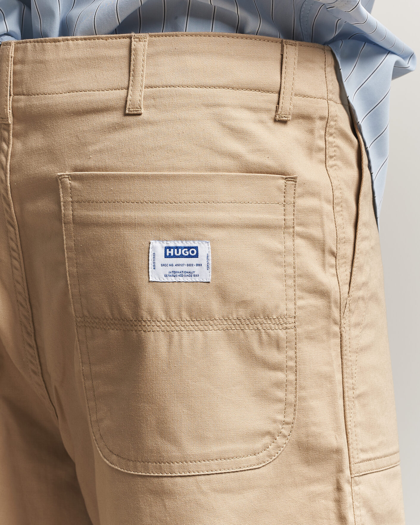 Men | Shorts | HUGO | Gutwin Workwear Shorts Medium Beige